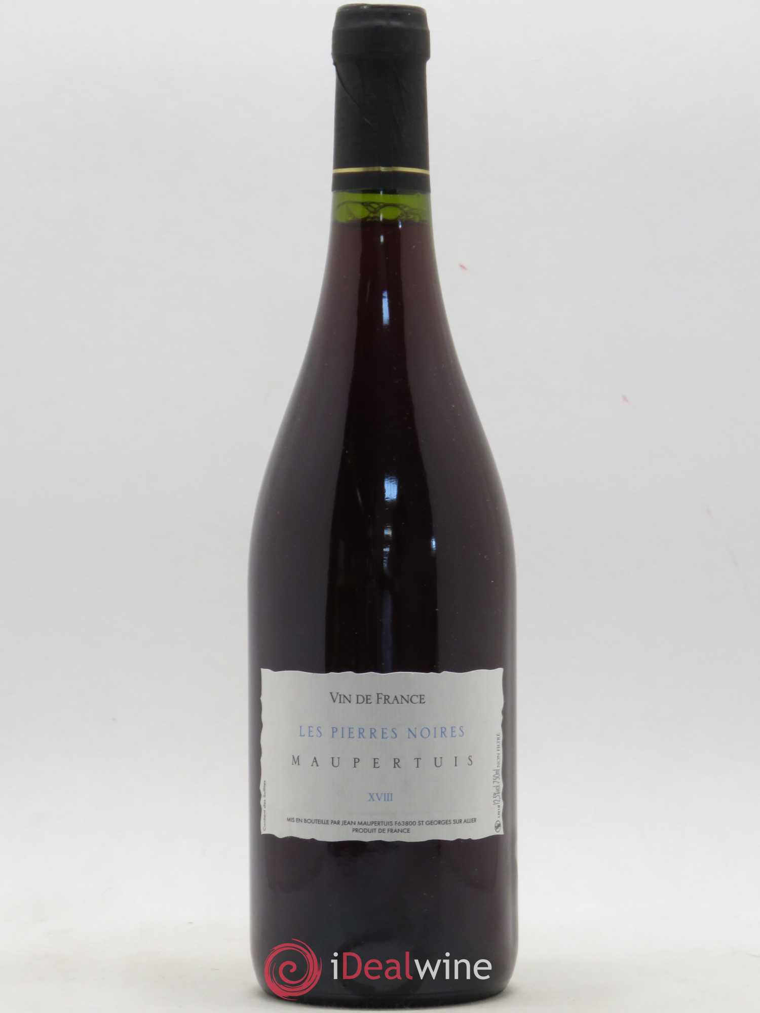Vin de France Auvergne Pierres noires Maupertuis 2018 - Posten von 1 Flasche - 0