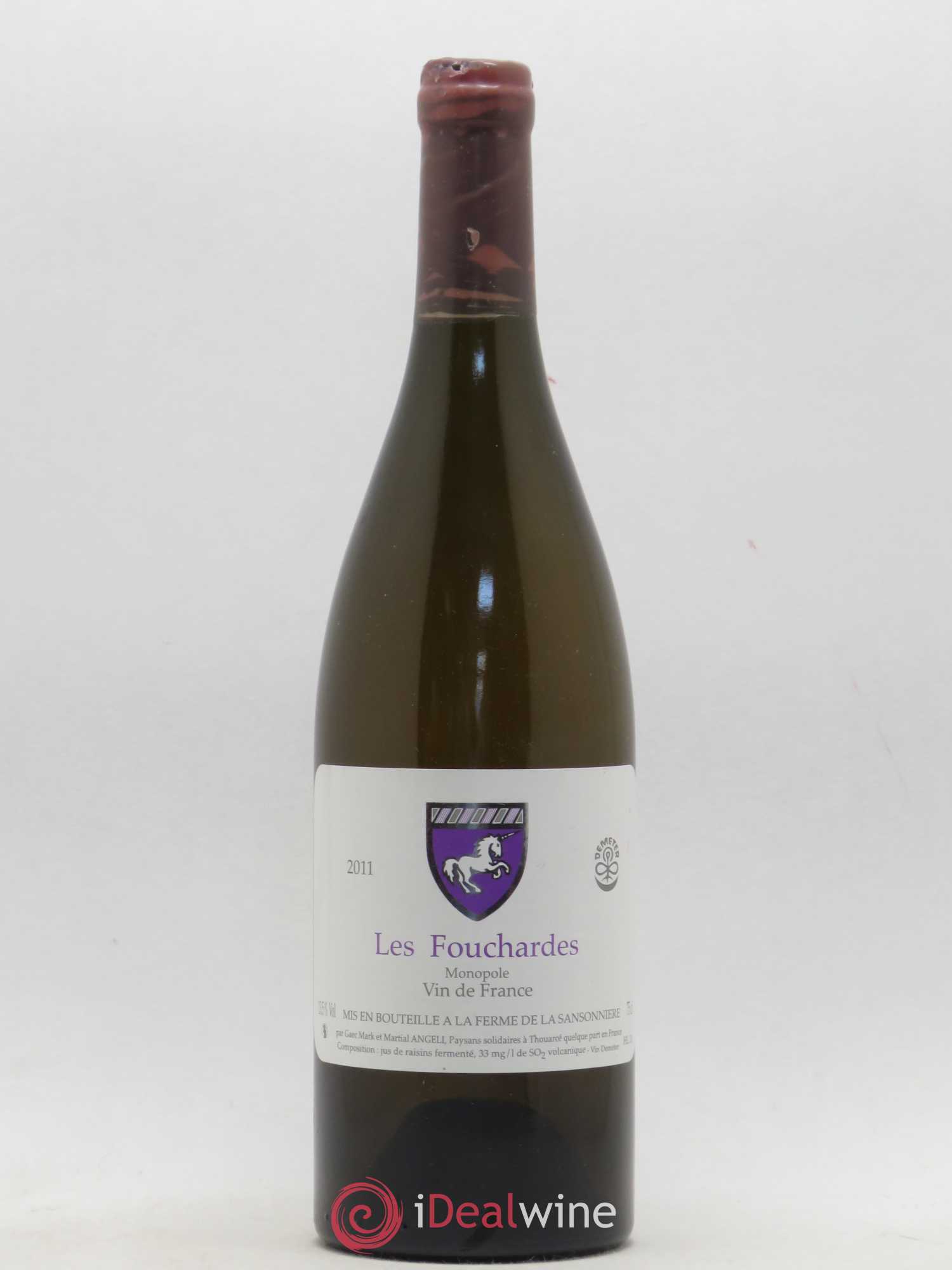 Vin de France Les Fouchardes Mark Angeli (Domaine) - Ferme de la Sansonnière 2011 - Lot de 1 bouteille - 0