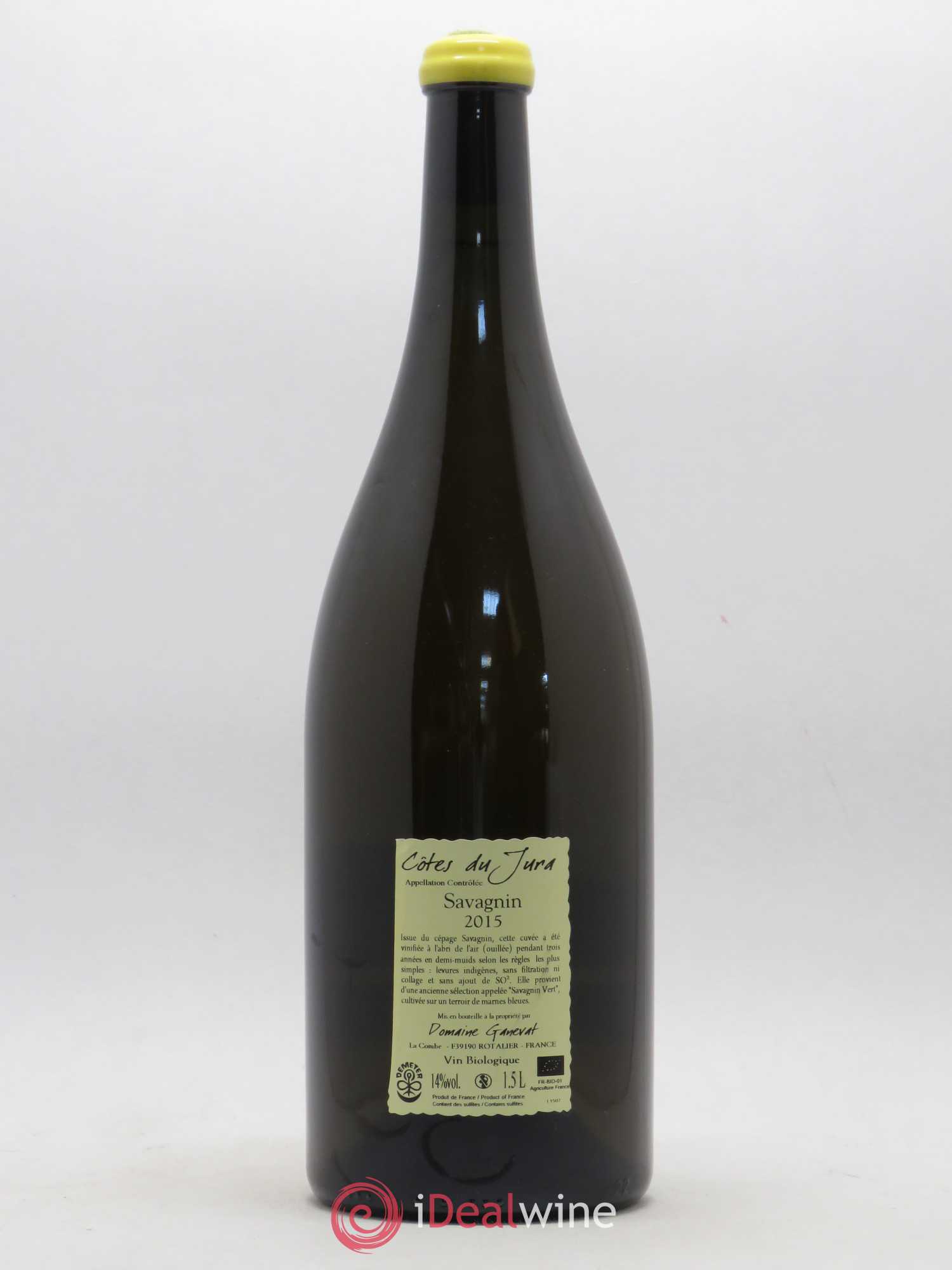 Côtes du Jura Les Chalasses Marnes Bleues Jean-François Ganevat (Domaine) 2015 - Lot de 1 magnum - 1