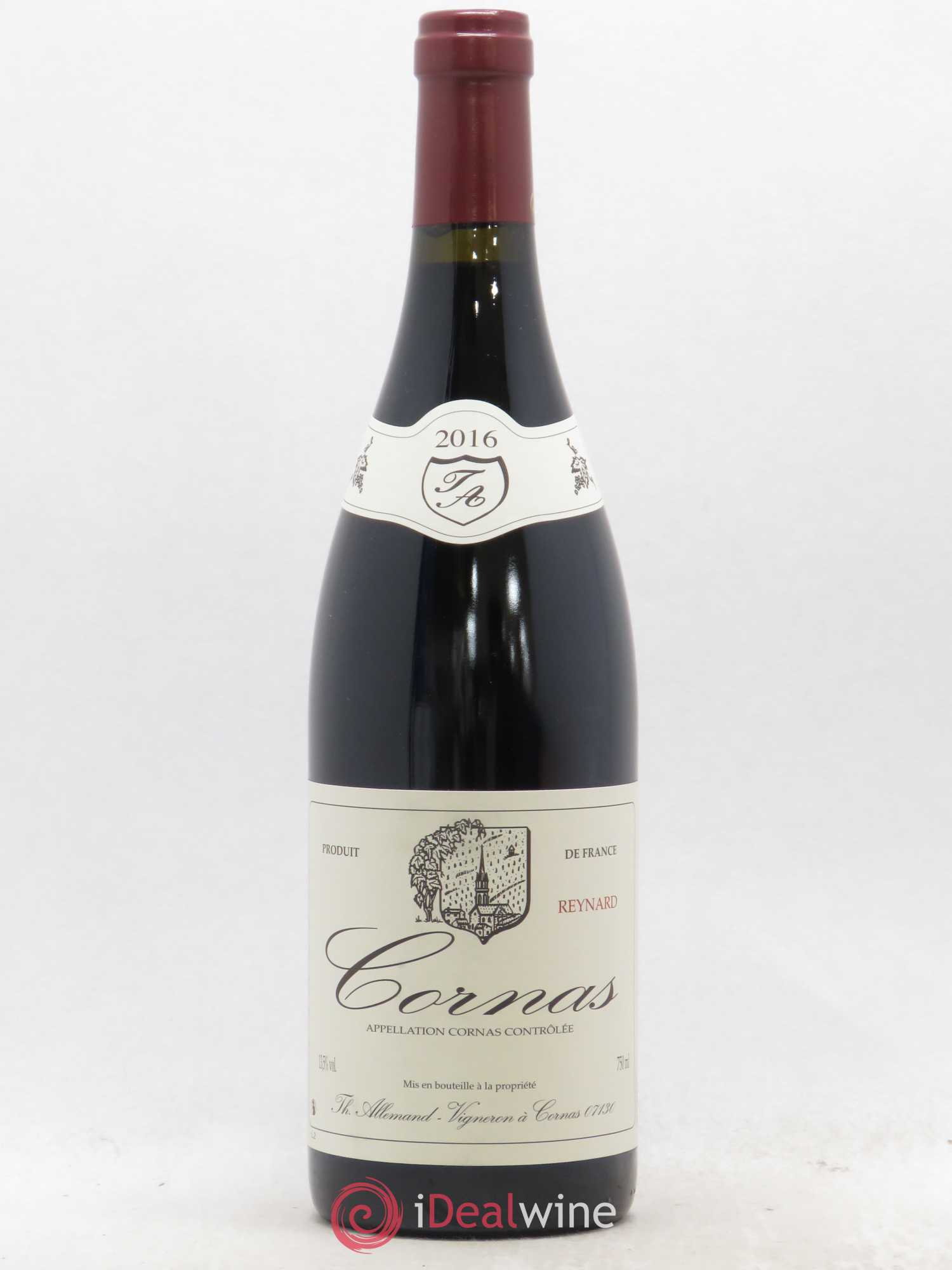 Cornas Reynard Thierry Allemand 2016 - Lot de 1 bouteille - 0
