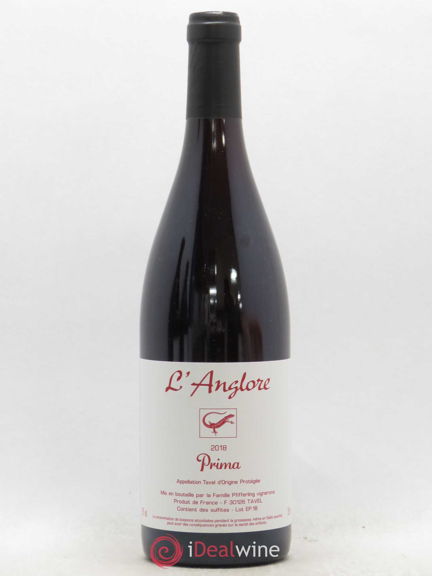 Tavel Prima L'Anglore 2018 - Posten von 1 Flasche - 0
