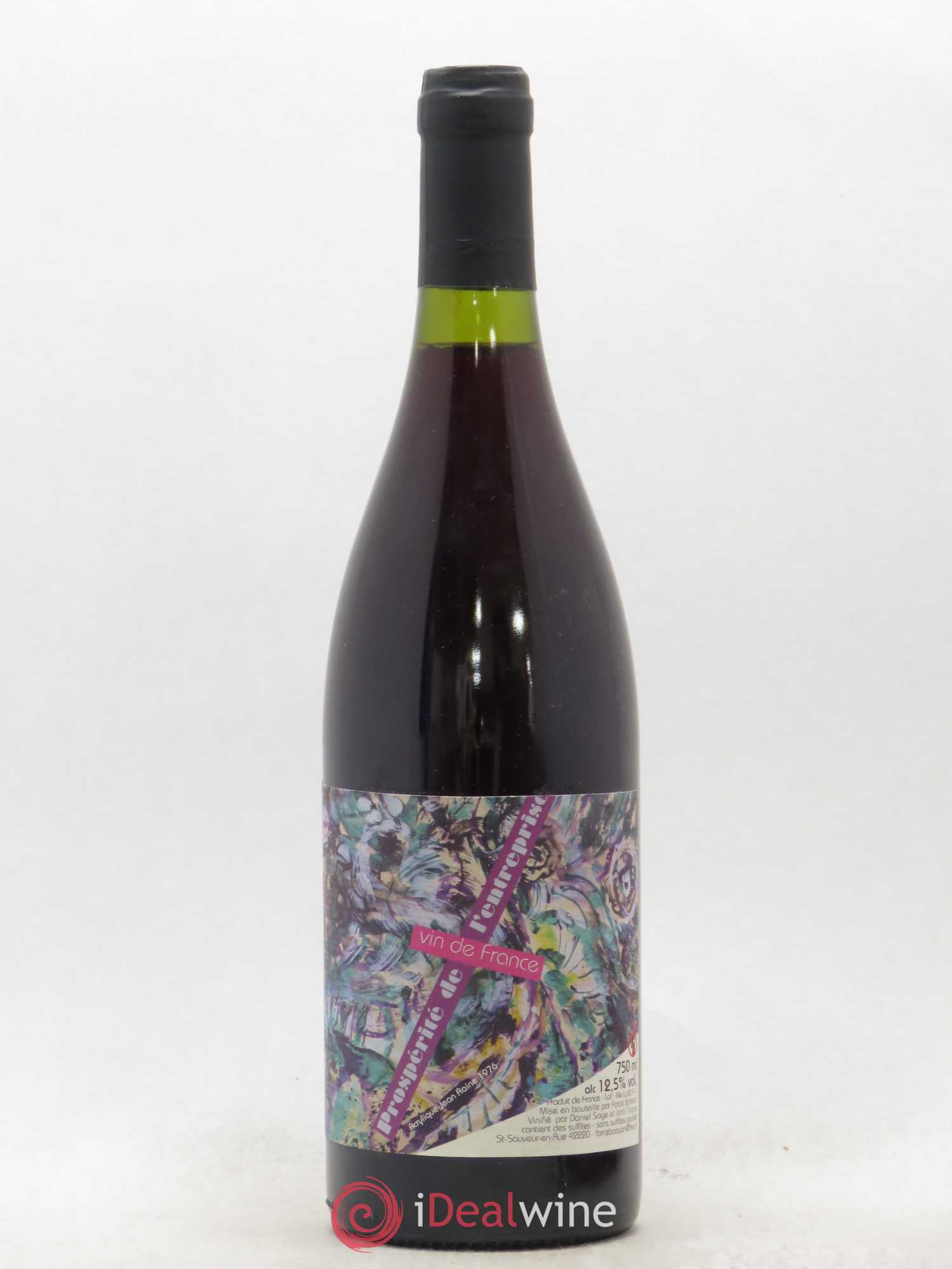 Vin de France Prospérite de l'entreprise Daniel Sage - Posten von 1 Flasche - 0