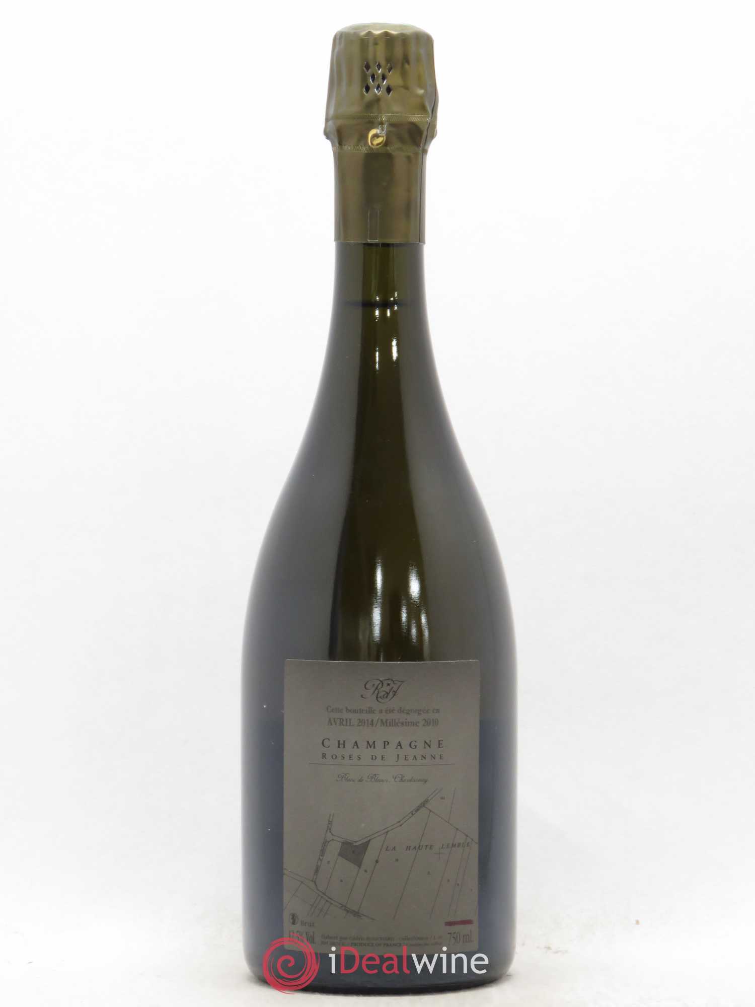 Roses de Jeanne La Haute-Lemblé Cédric Bouchard 2010 - Lot de 1 bouteille - 1