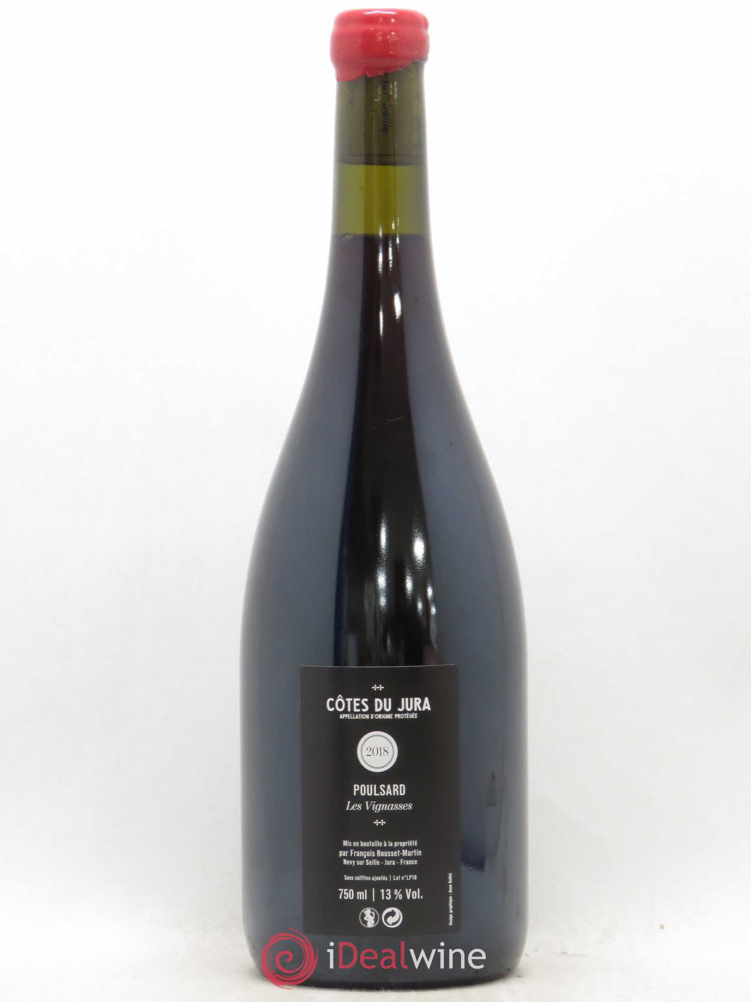 Côtes du Jura Poulsard Rousset-Martin 2018 - Lot de 1 bouteille - 1