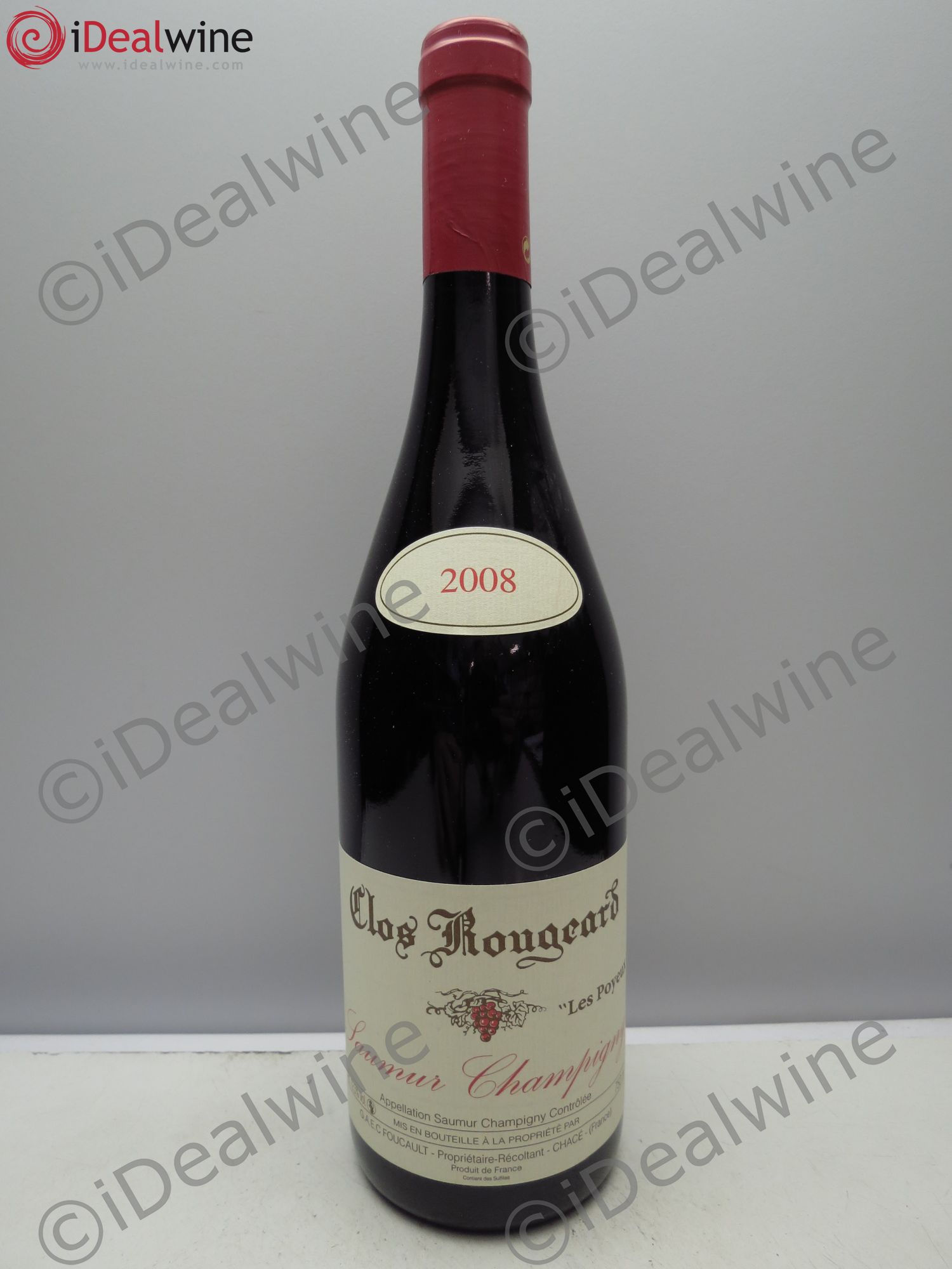 Saumur-Champigny Les Poyeux Clos Rougeard 2008 - Lot de 1 bouteille - 0