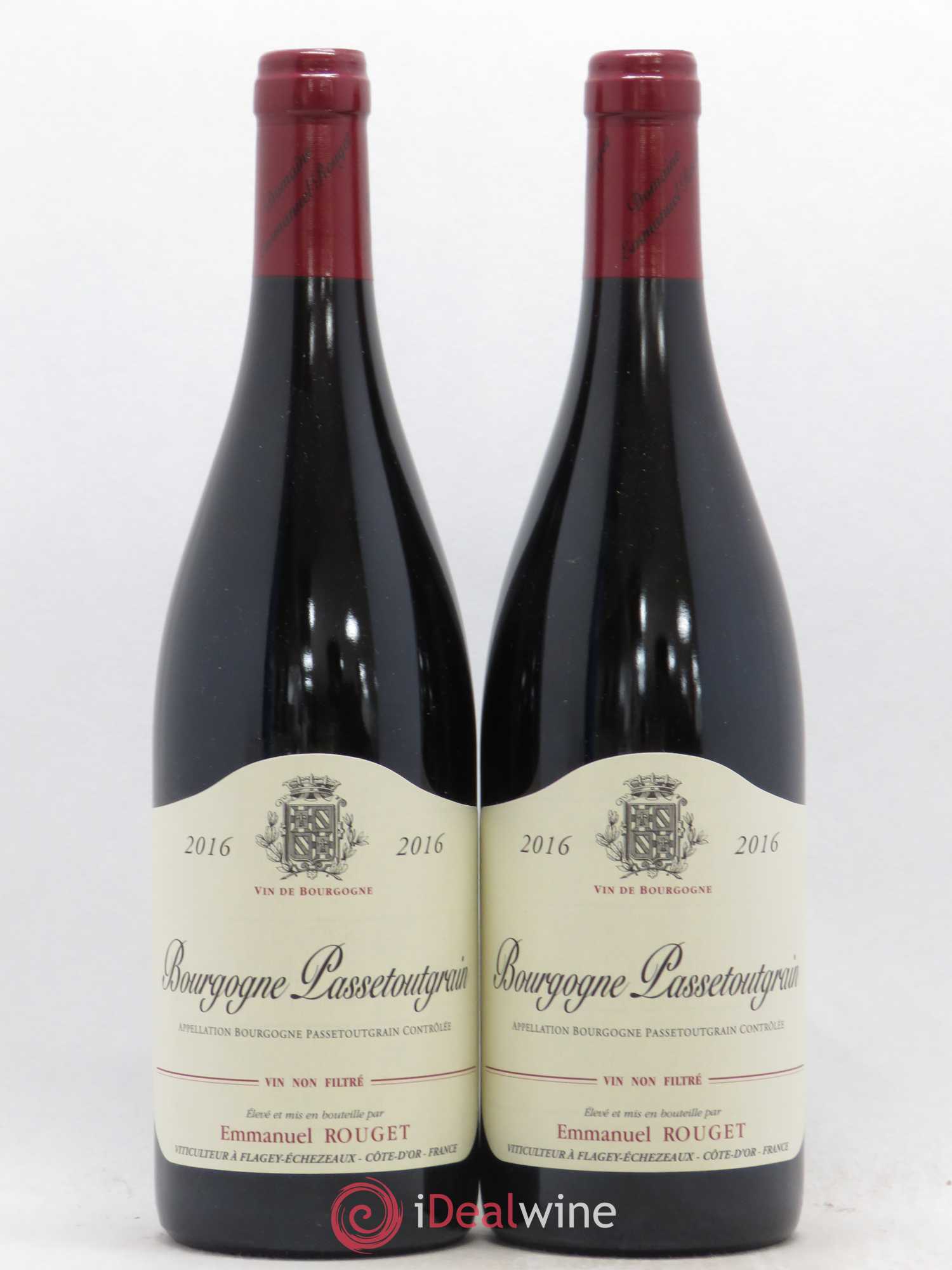Bourgogne Passetougrain Emmanuel Rouget 2016 - Lot de 2 bouteilles - 0