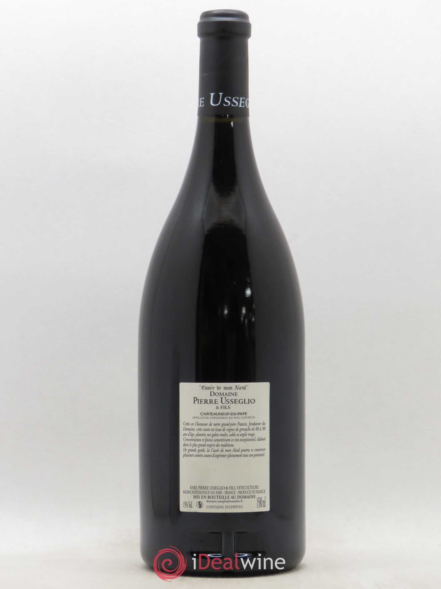 Châteauneuf-du-Pape Cuvée de mon Aïeul Pierre Usseglio & Fils 2016 - Lot de 1 magnum - 1