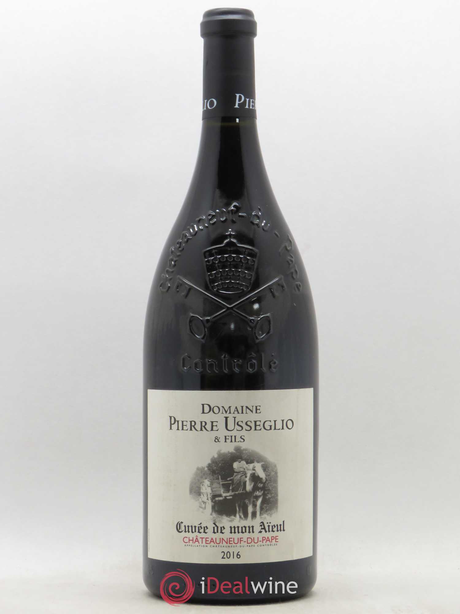 Châteauneuf-du-Pape Cuvée de mon Aïeul Pierre Usseglio & Fils 2016 - Lot de 1 magnum - 0