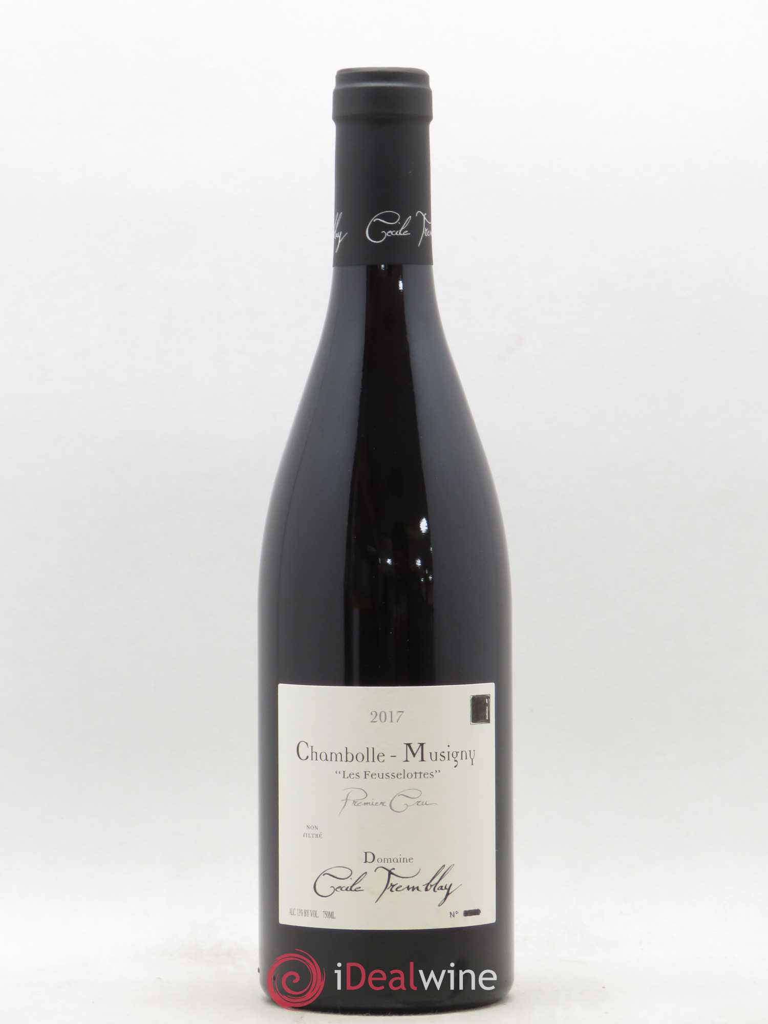 Chambolle-Musigny 1er Cru Les Feusselottes Cécile Tremblay 2017 - Lot de 1 bouteille - 0