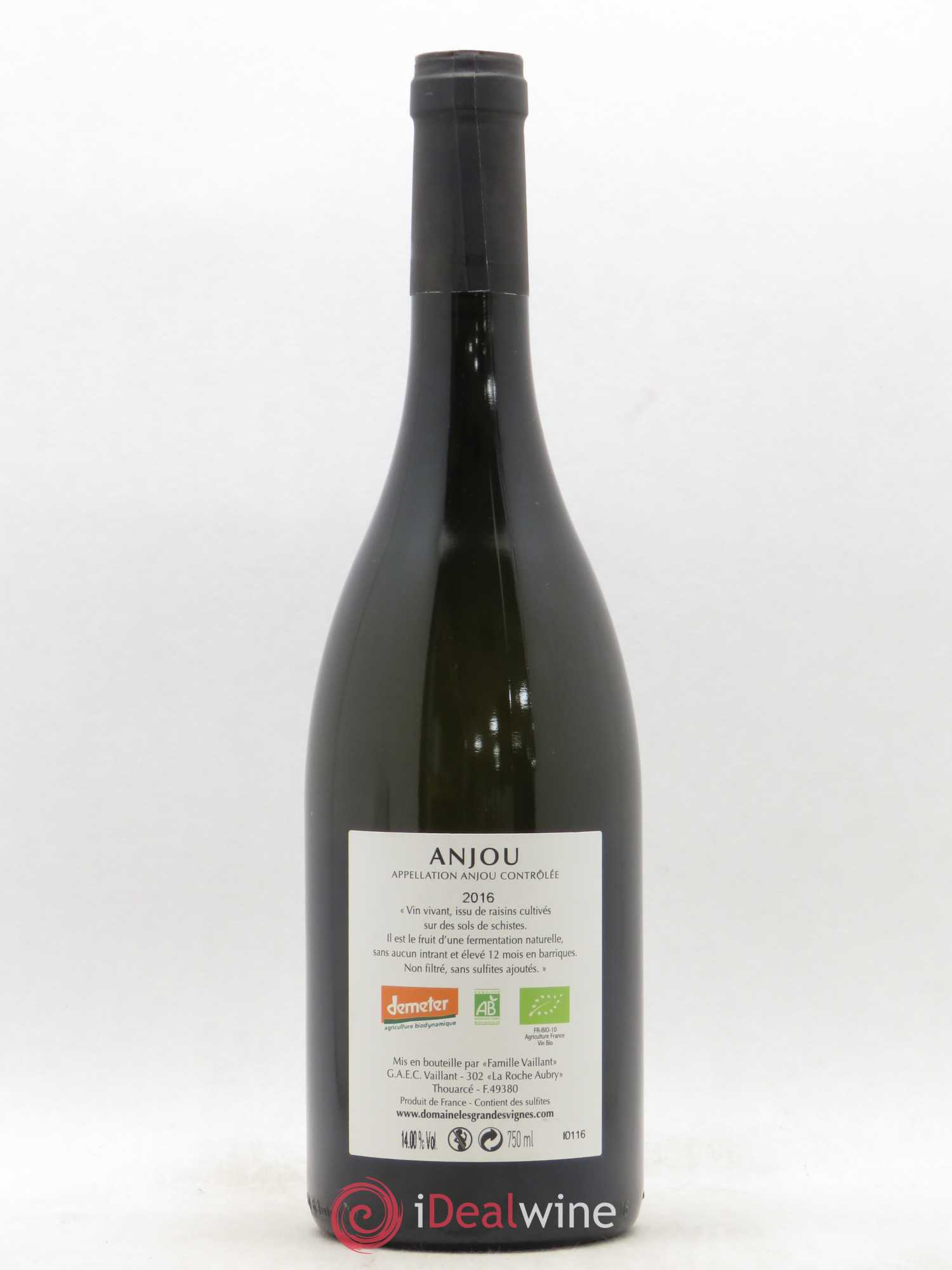 Anjou Varenne De Combre Domaine des Grandes Vignes 2016 - Posten von 1 Flasche - 1
