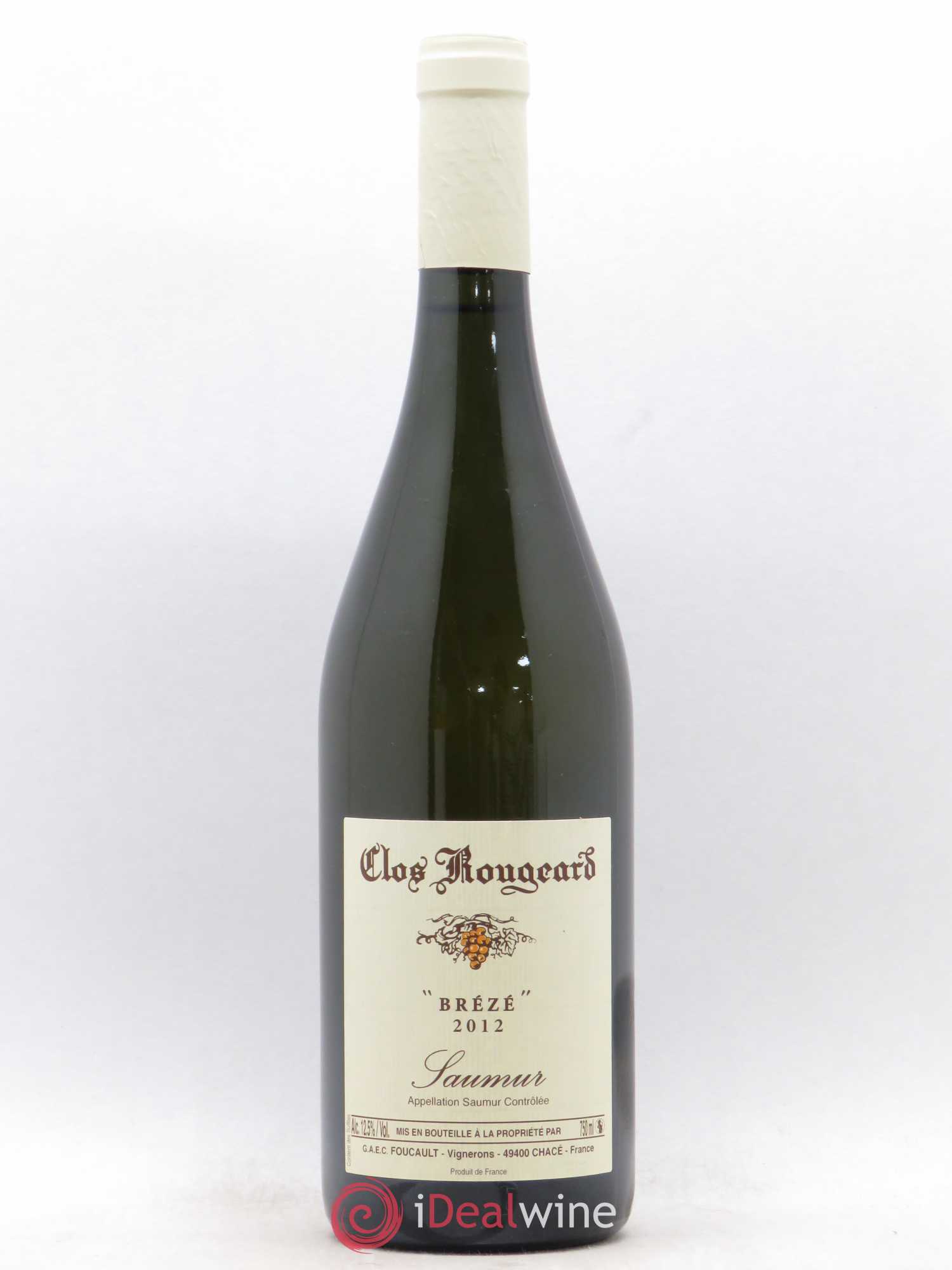 Saumur Brézé Clos Rougeard 2012 - Lot de 1 bouteille - 0