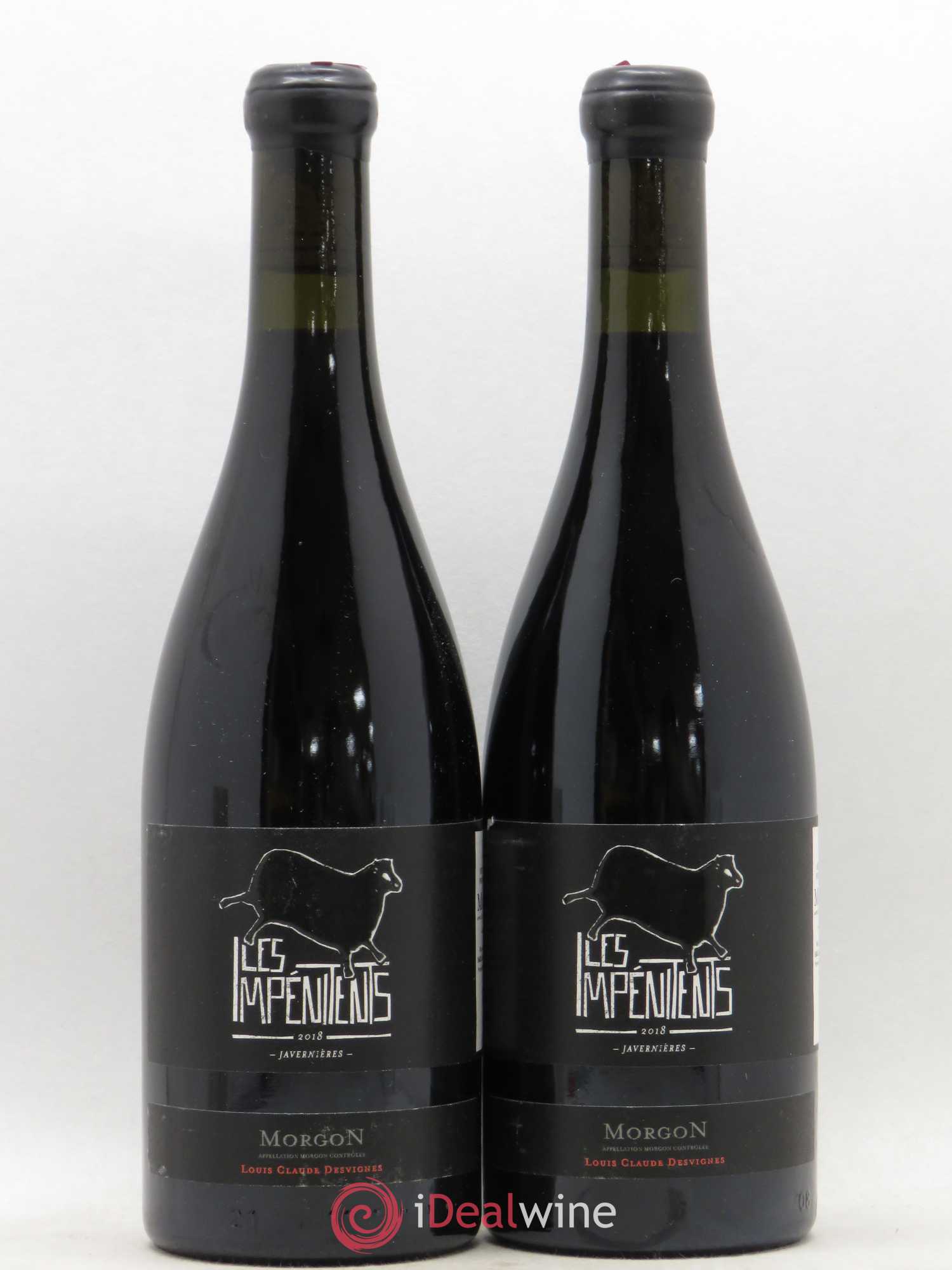 Morgon Javernières Les Impénitents Louis-Claude Desvignes 2018 - Lot de 2 bouteilles - 0