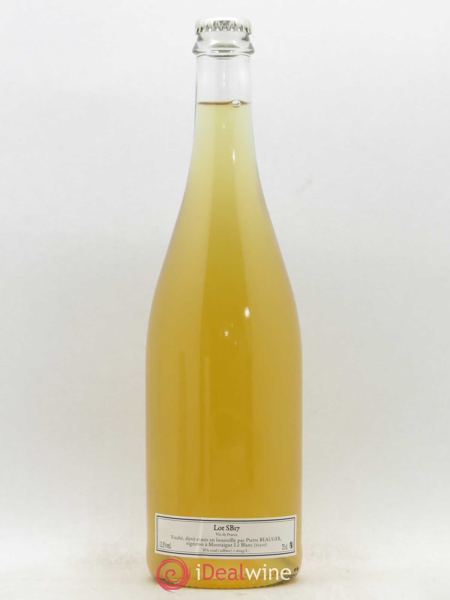 Vin de France Sauvignon Blanc - Pierre Beauger Lot SB17 2017 - Posten von 1 Flasche - 0