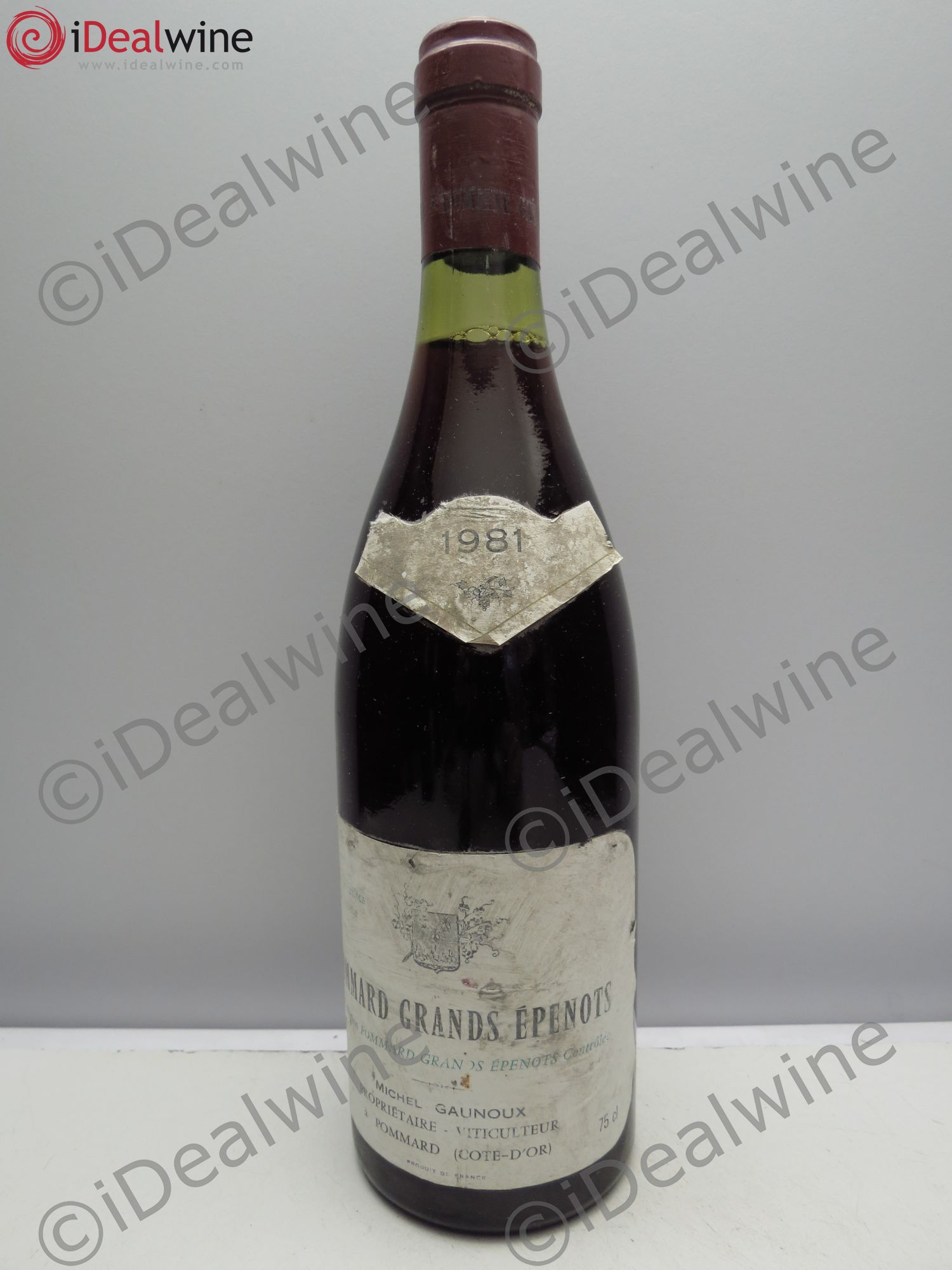 Pommard 1er Cru Grands Epenots Michel Gaunoux 1981 - Lot de 1 bouteille - 0