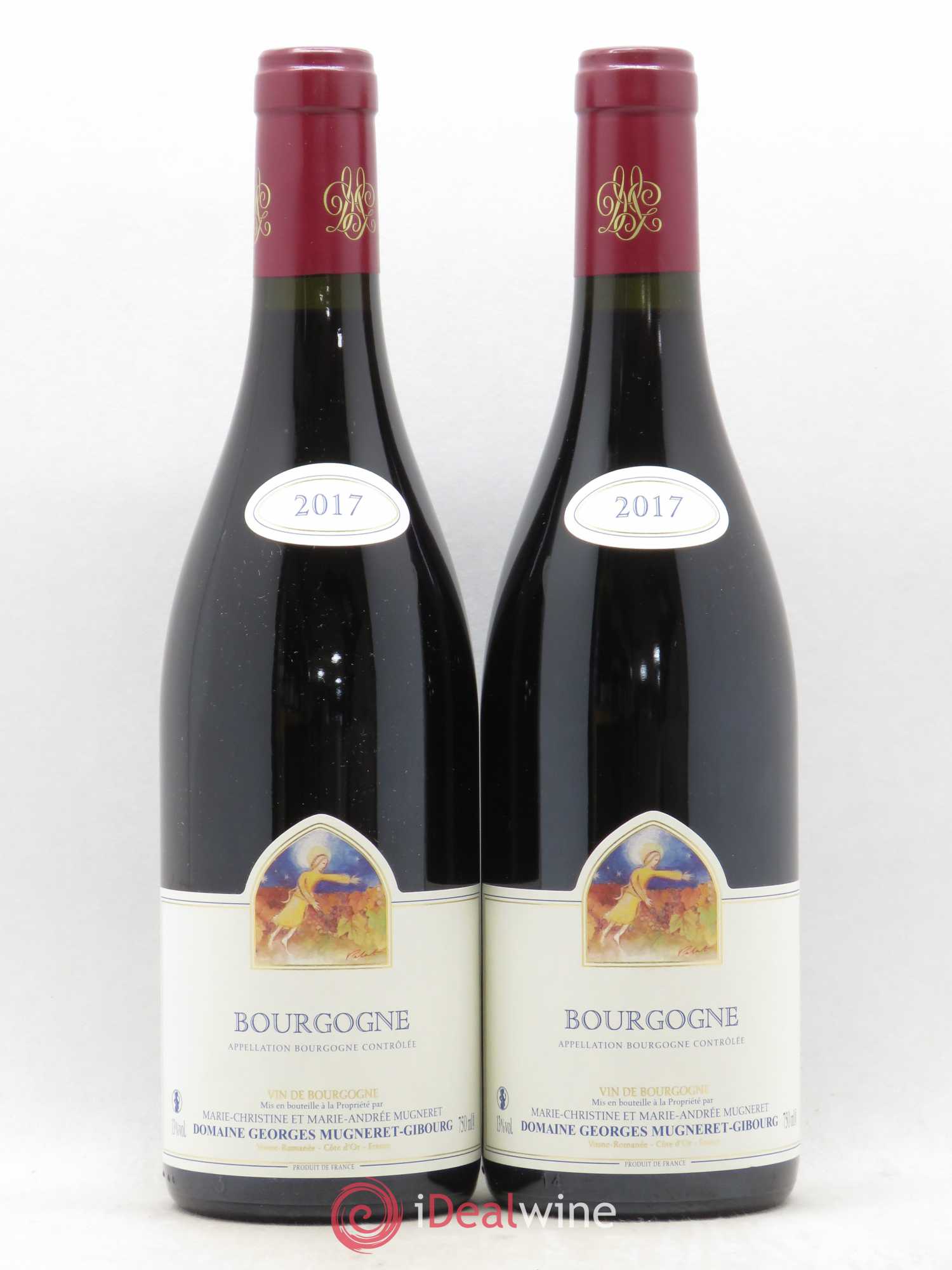 Bourgogne Mugneret-Gibourg (Domaine) 2017 - Lot de 2 bouteilles - 0
