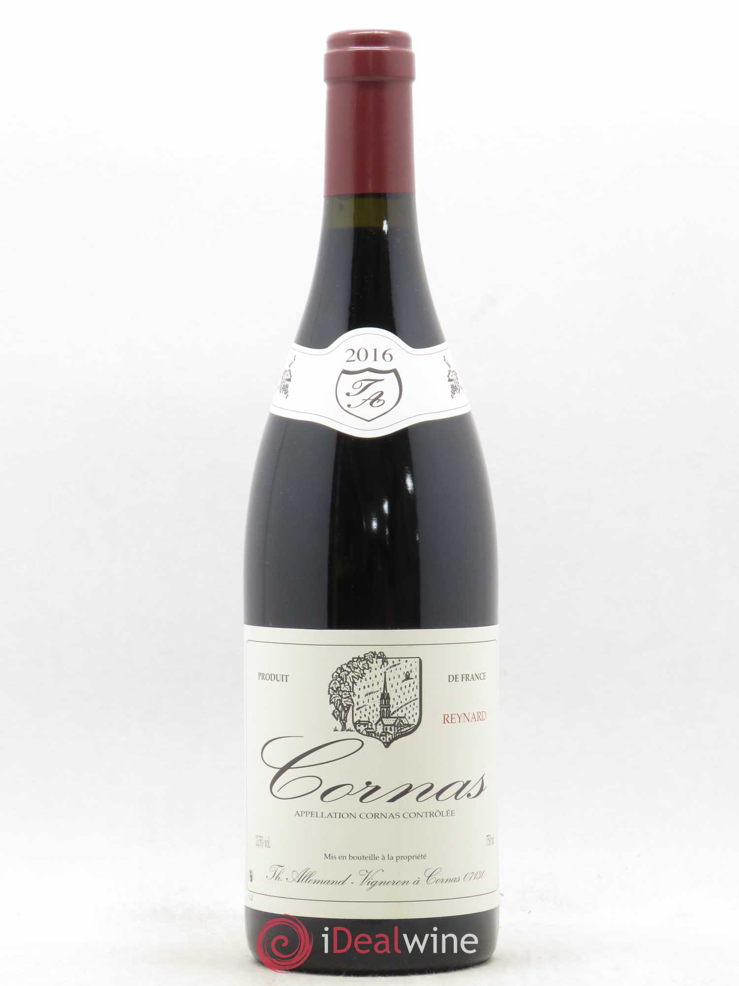 Cornas Reynard Thierry Allemand 2016 - Lot de 1 bouteille - 0