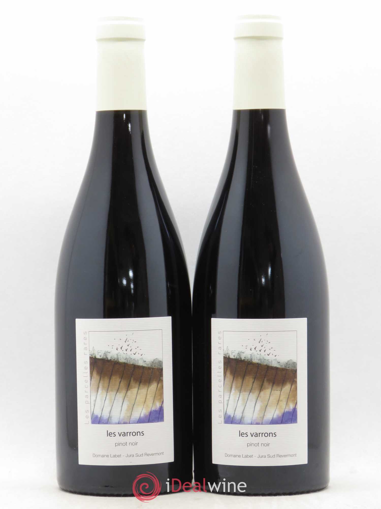 Côtes du Jura Pinot Noir Les Varrons Sélection Massale Romain - Julien - Charline Labet Séléctions massales 2018 - Lot de 2 bouteilles - 0