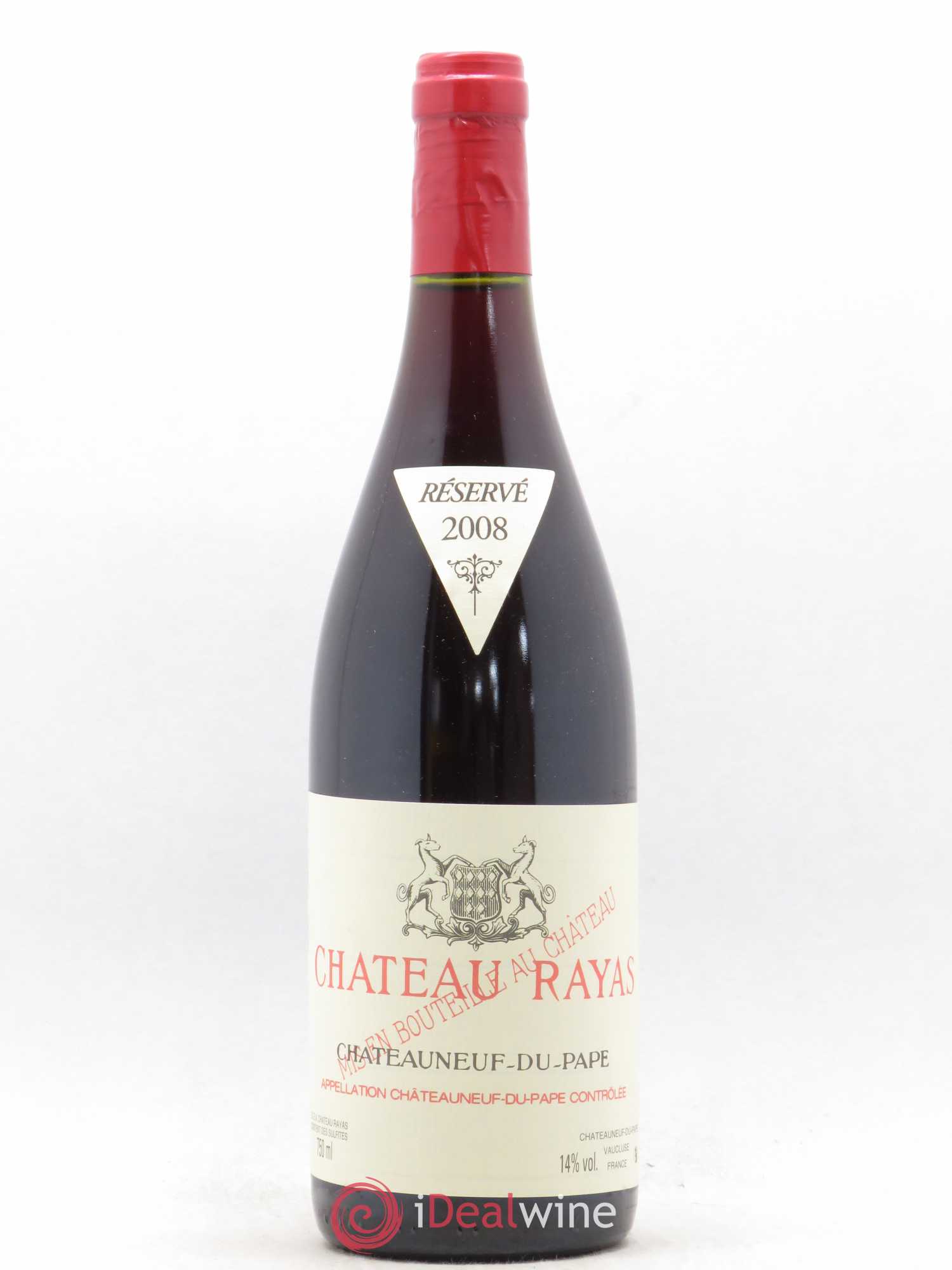 Châteauneuf-du-Pape Château Rayas Emmanuel Reynaud 2008 - Lot de 1 bouteille - 0