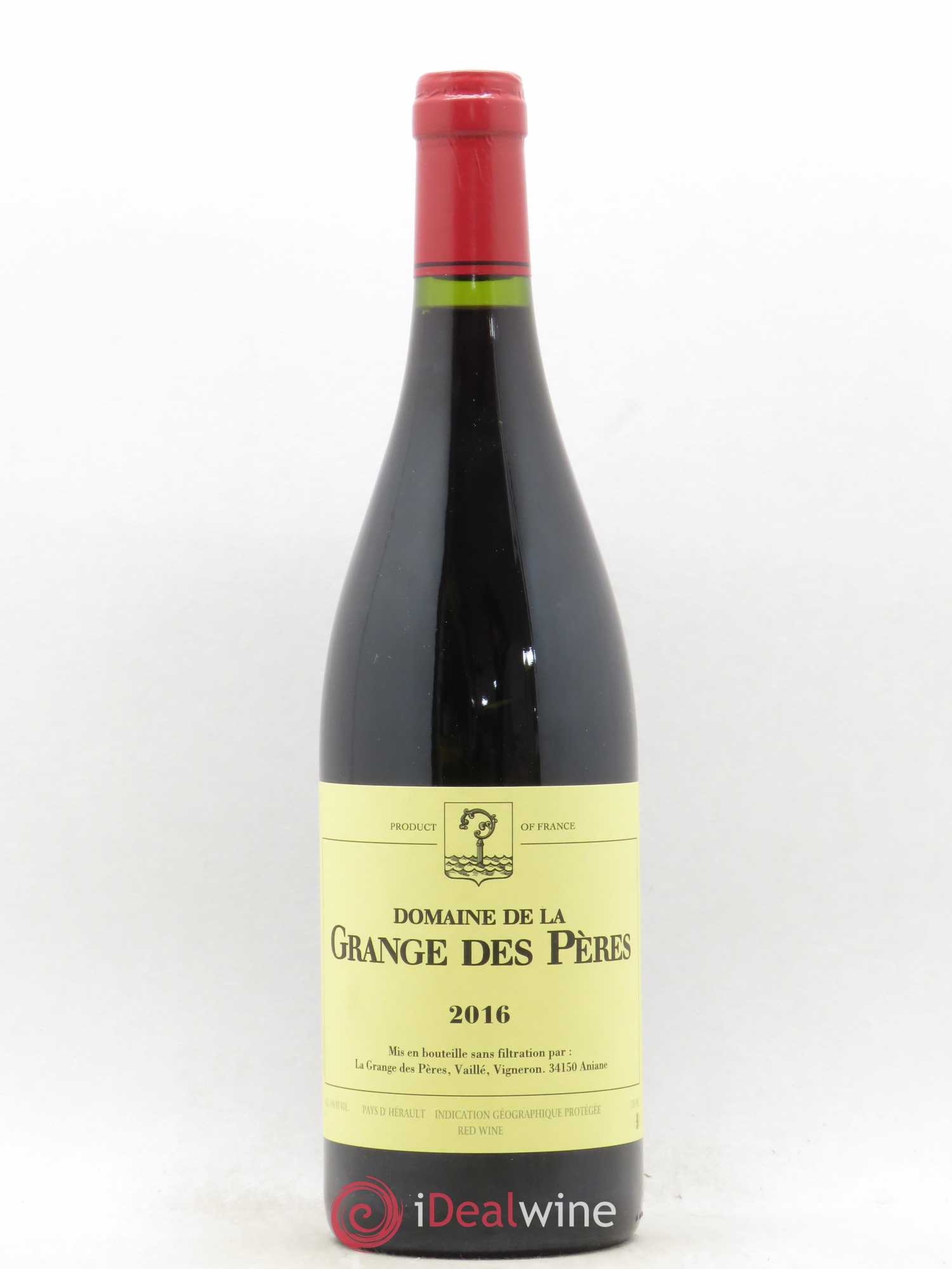 Pays d'Hérault Grange des Pères Laurent Vaillé 2016 - Lot de 1 bouteille - 0