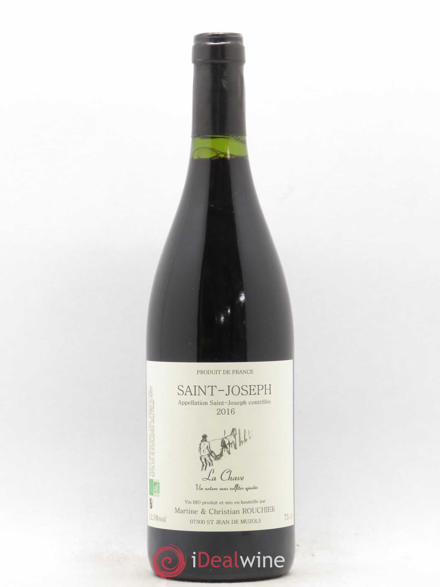 Saint-Joseph La Chave Rouchier 2016 - Lot de 1 bouteille - 0