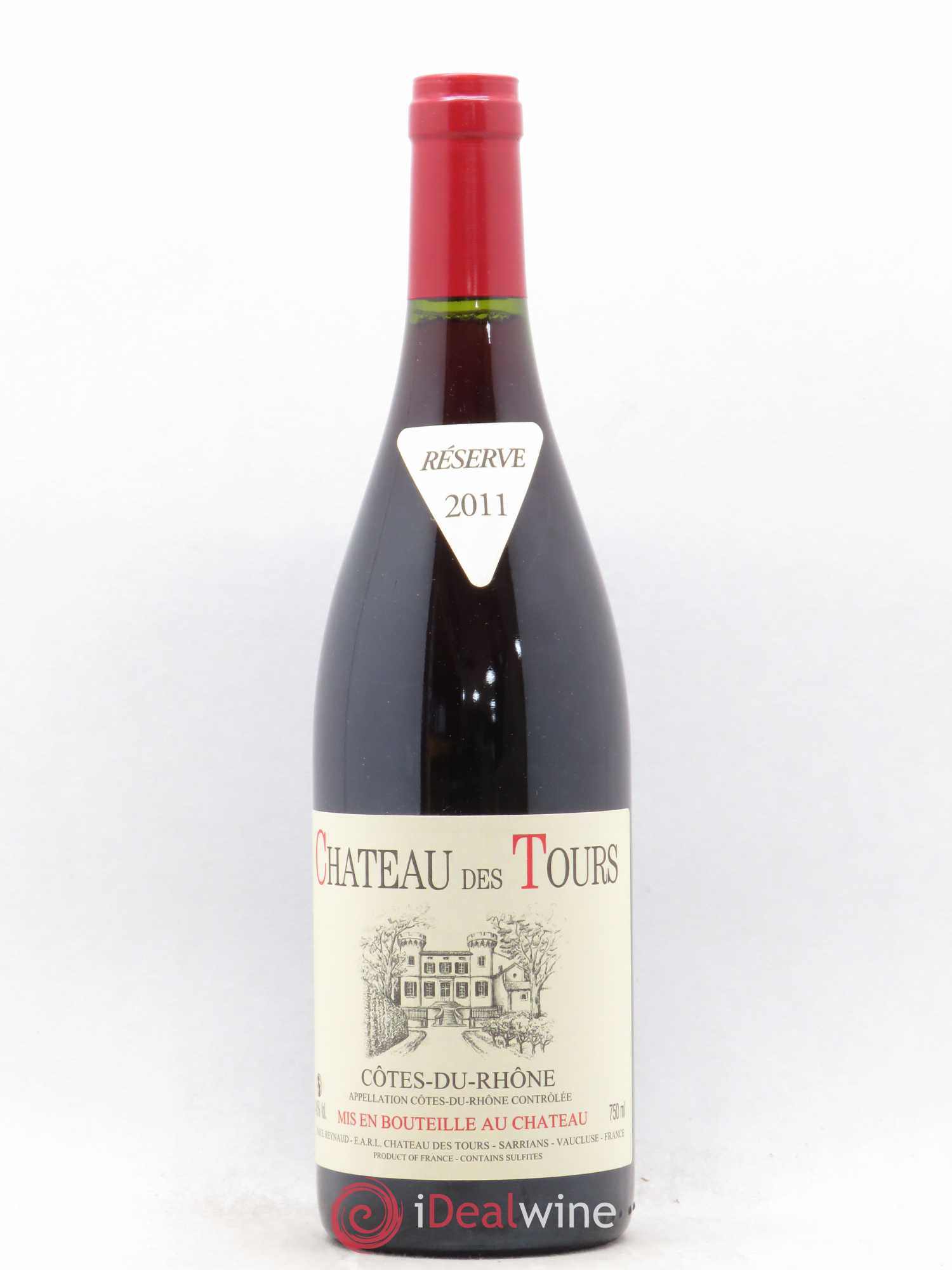 Côtes-du-Rhône Château des Tours Emmanuel Reynaud 2011 - Lot de 1 bouteille - 0