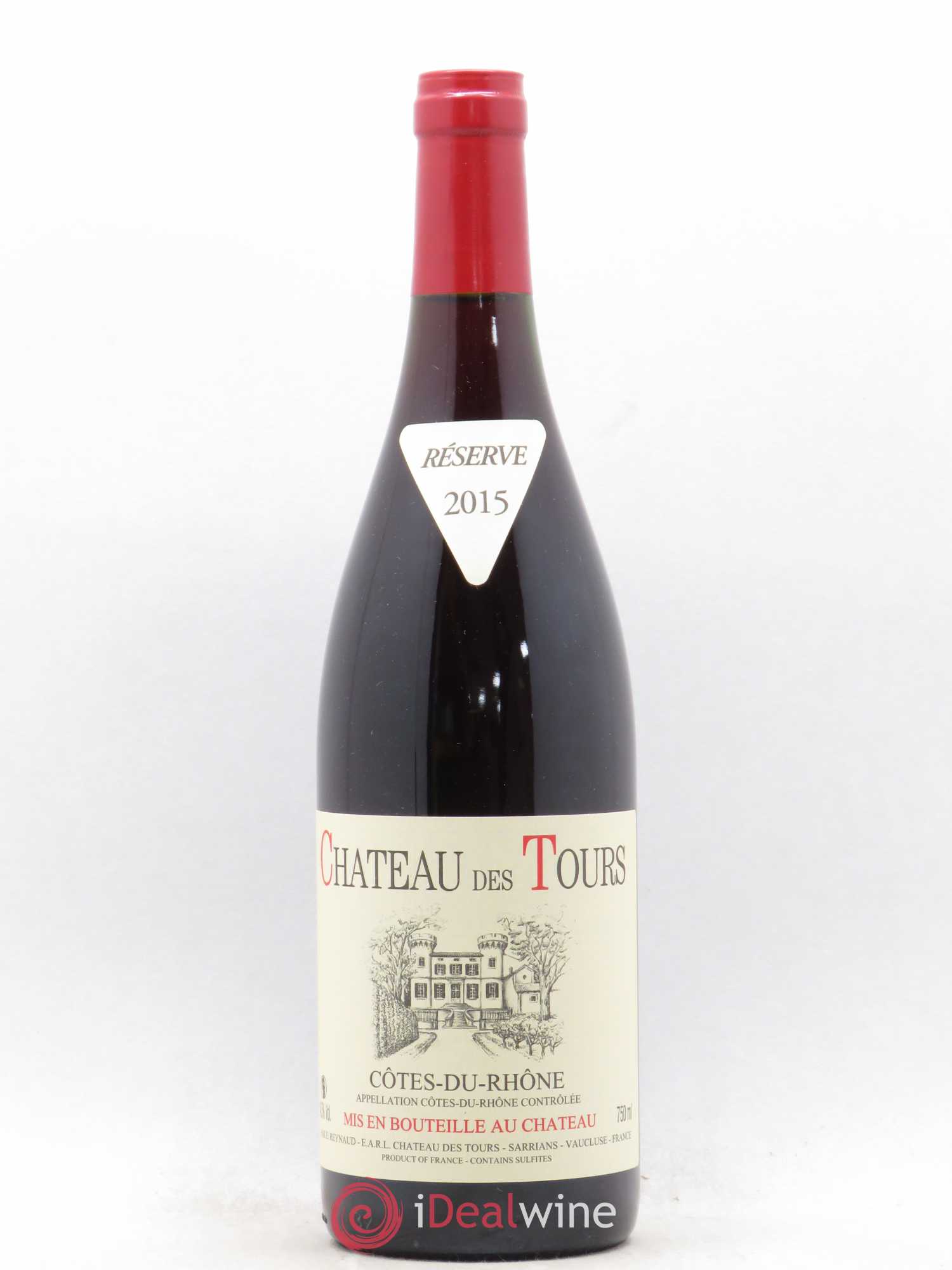 Côtes-du-Rhône Château des Tours Emmanuel Reynaud 2015 - Lot de 1 bouteille - 0