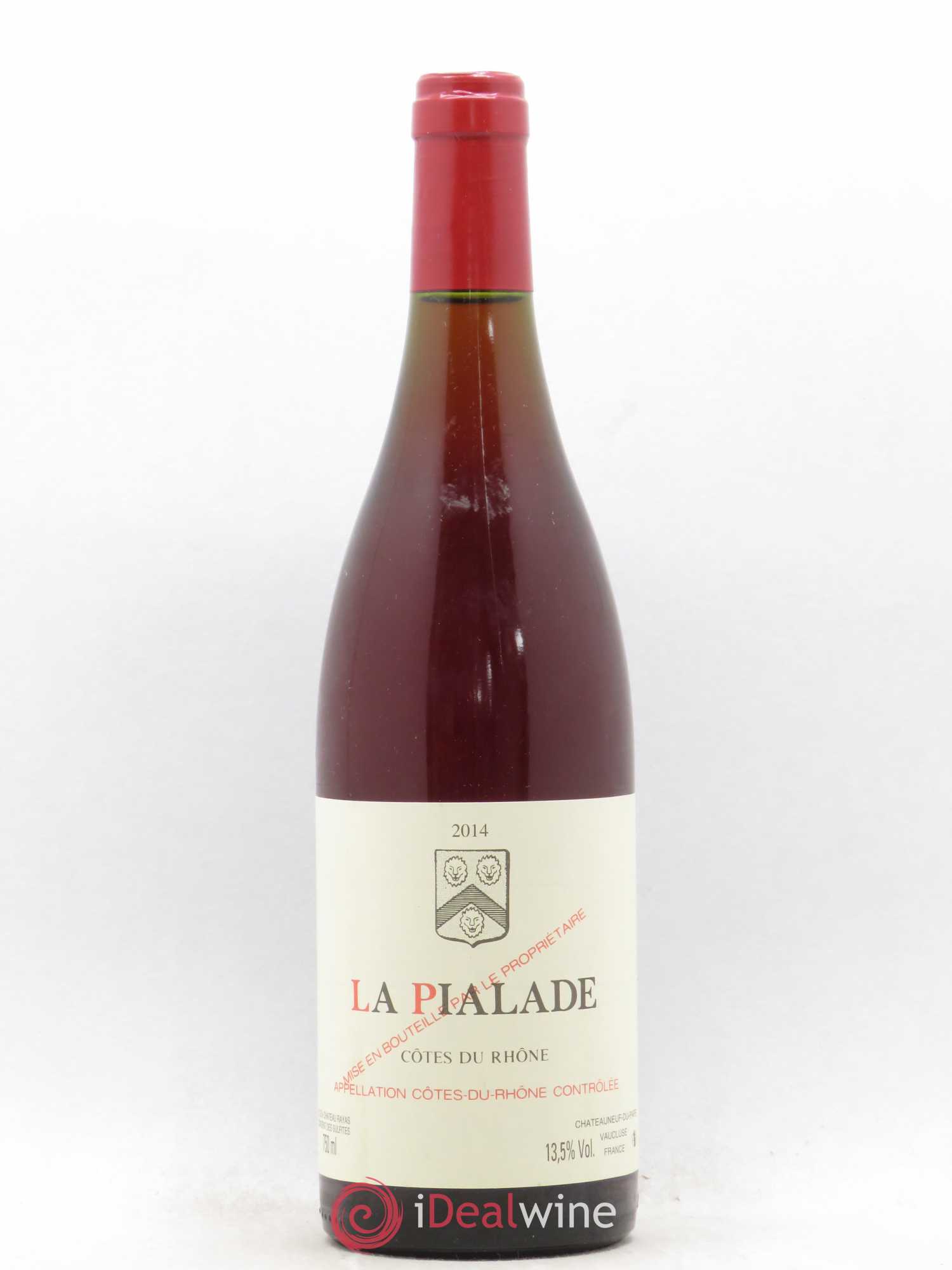 Côtes-du-Rhône La Pialade Emmanuel Reynaud 2014 - Lot de 1 bouteille - 0