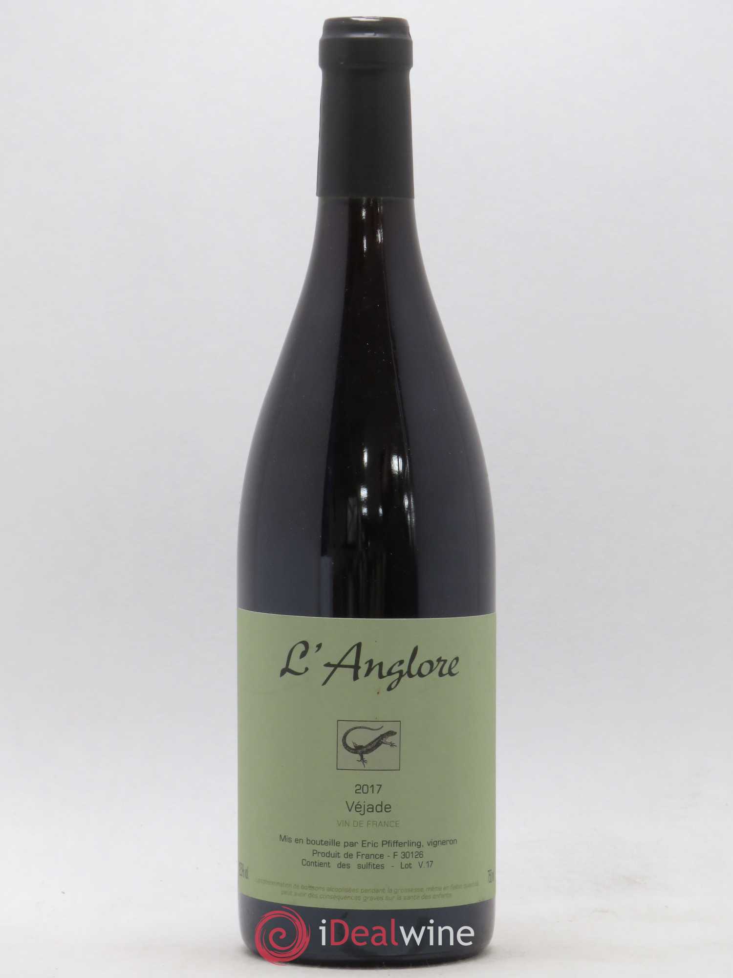 Vin de France Véjade L'Anglore 2017 - Lot de 1 bouteille - 0