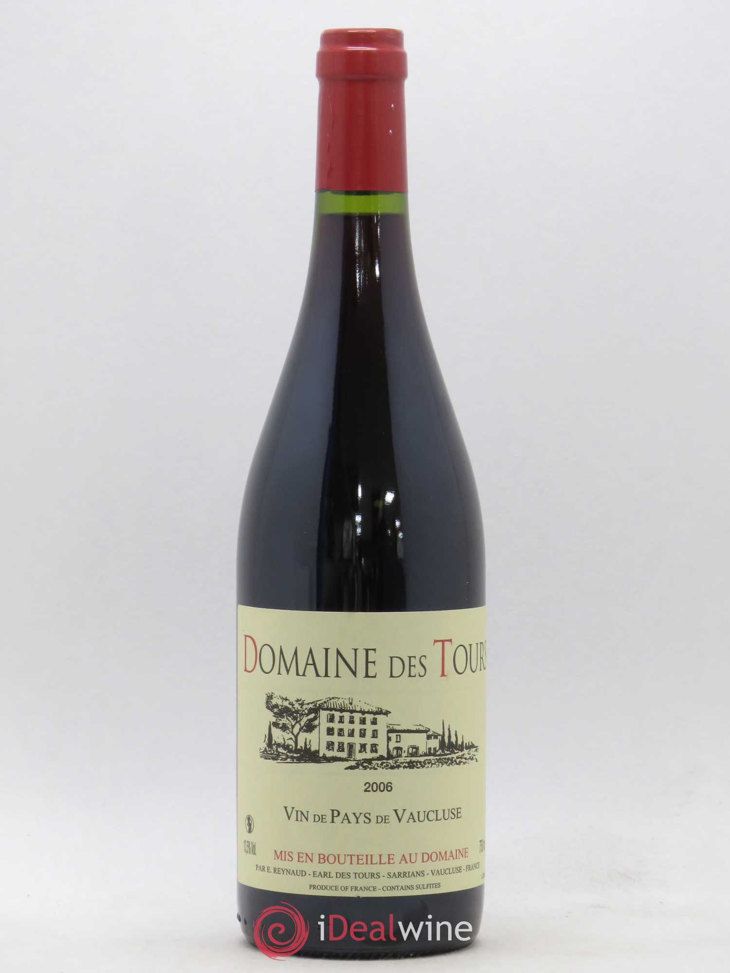 Vaucluse (Vin de Pays de Vaucluse) Domaine des Tours Emmanuel Reynaud 2006 - Lot de 1 bouteille - 0