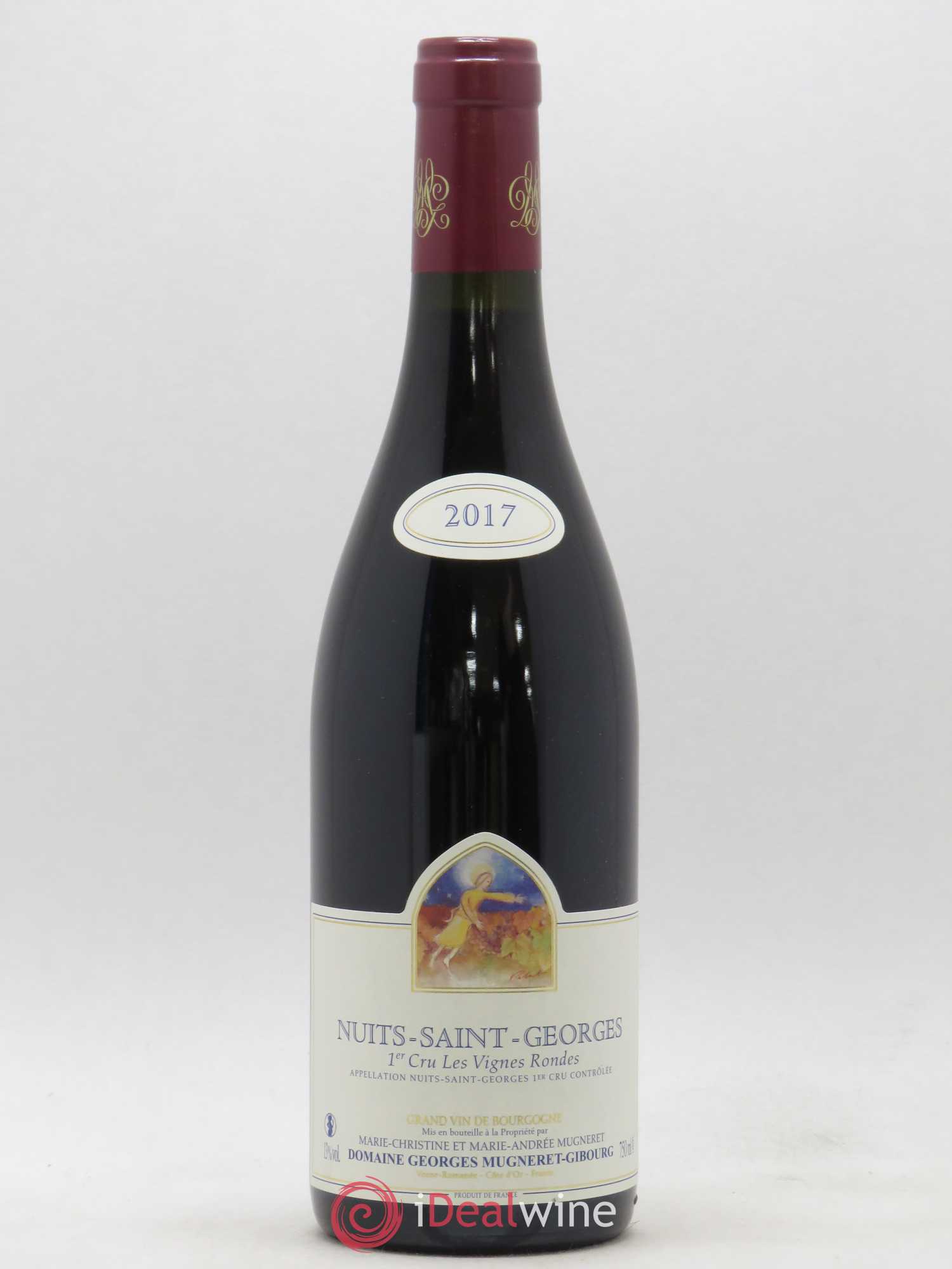 Nuits-Saint-Georges 1er Cru Les Vignes Rondes Mugneret-Gibourg (Domaine) 2017 - Lot de 1 bouteille - 0