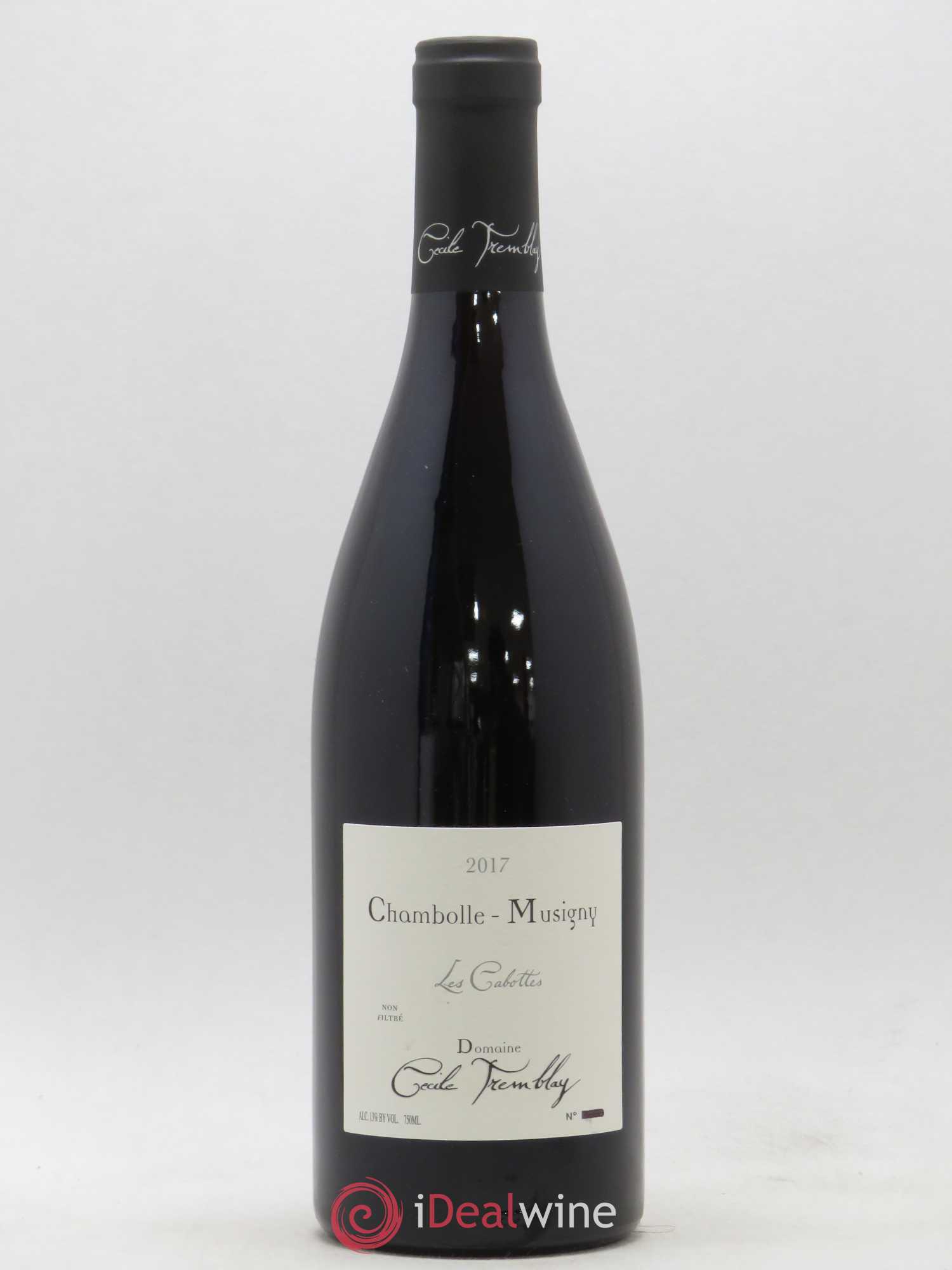 Chambolle-Musigny Les Cabottes Cécile Tremblay 2017 - Lot de 1 bouteille - 0