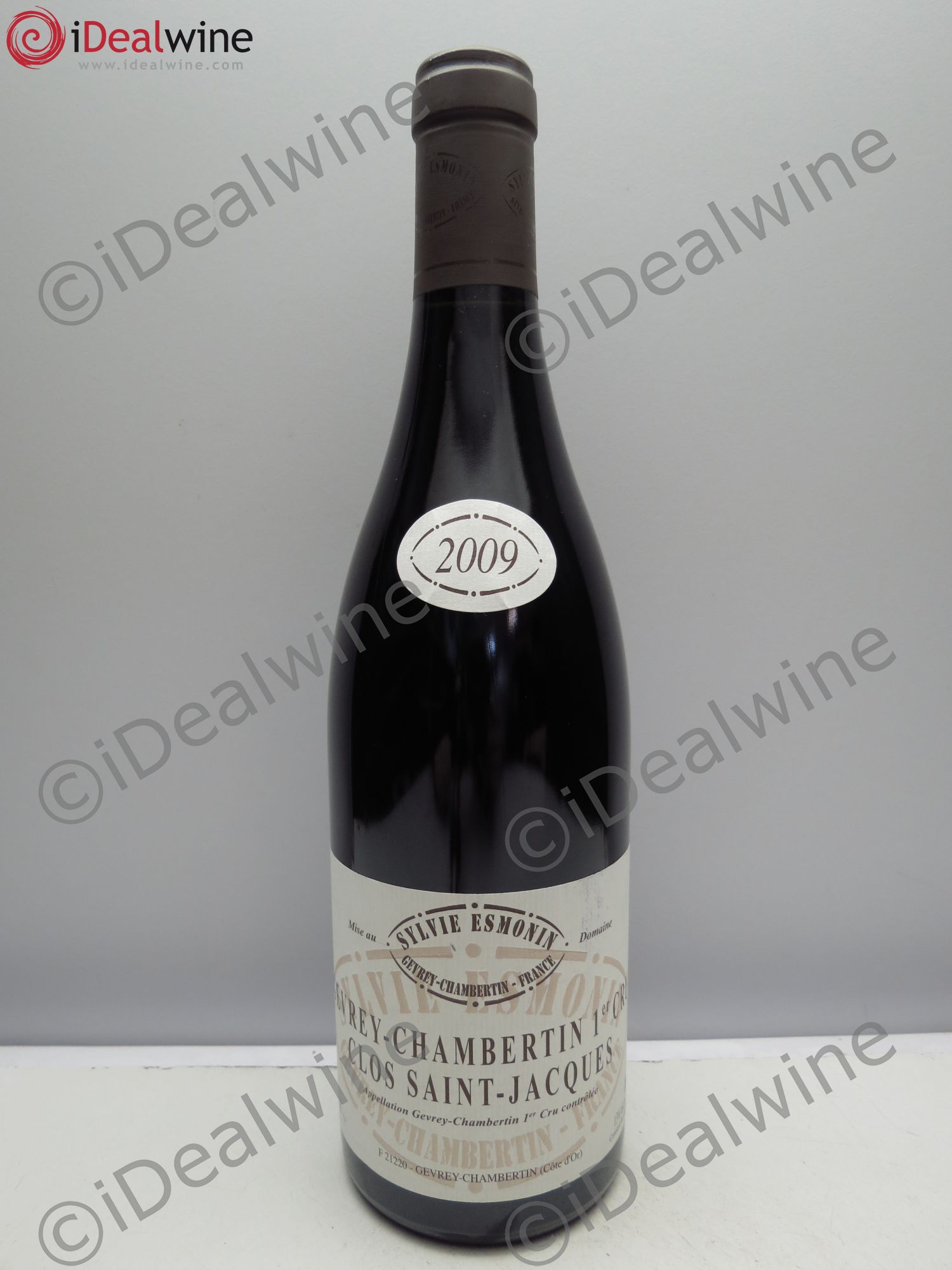 Gevrey-Chambertin 1er Cru Clos Saint Jacques Sylvie Esmonin 2009 - Lot de 1 bouteille - 0