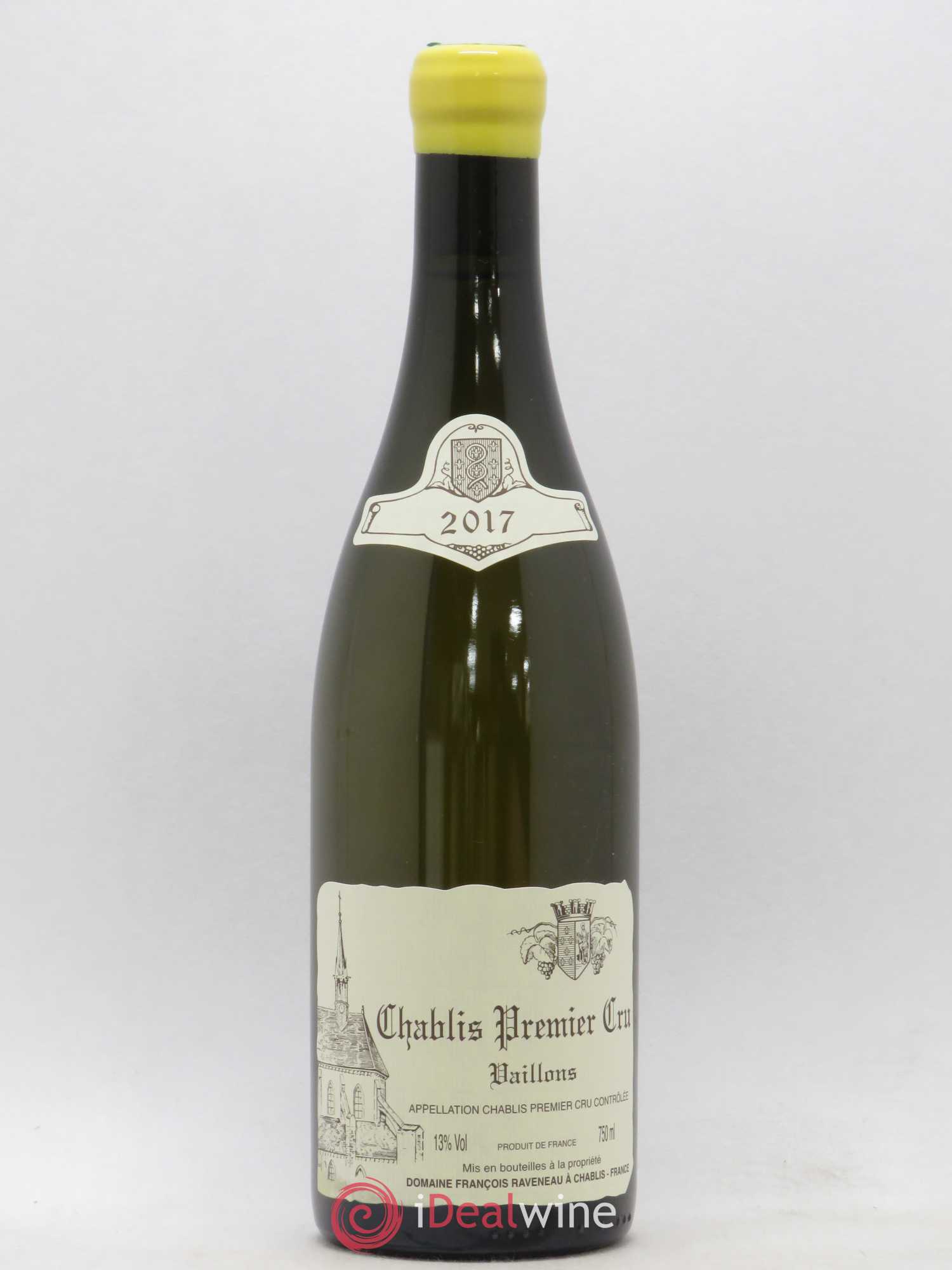 Chablis 1er Cru Vaillons Raveneau (Domaine) 2017 - Lot de 1 bouteille - 0