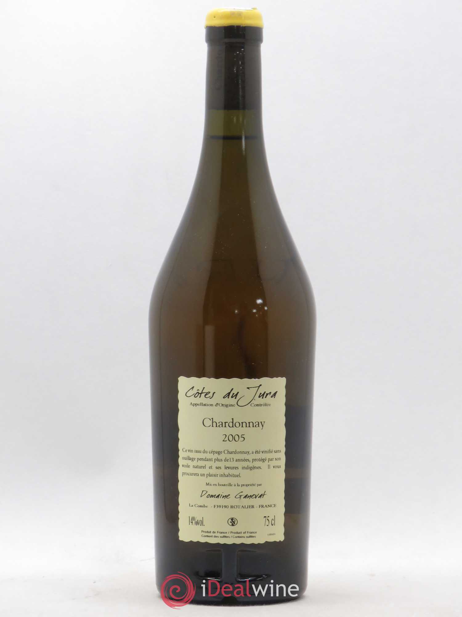 Côtes du Jura Cuvée du Pépé Jean-François Ganevat (Domaine) 2005 - Lot de 1 bouteille - 1