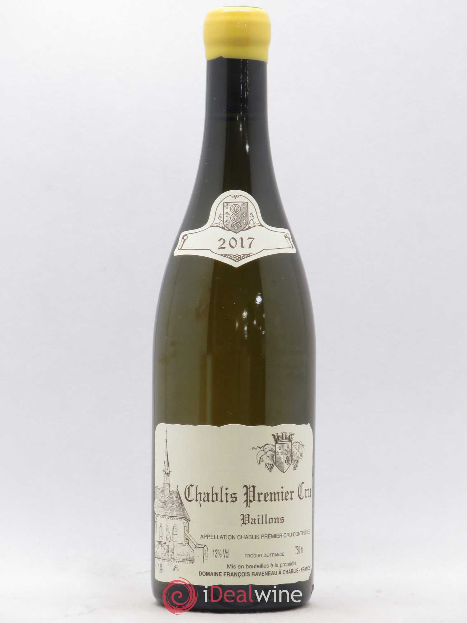 Chablis 1er Cru Vaillons Raveneau (Domaine) 2017 - Lot de 1 bouteille - 0