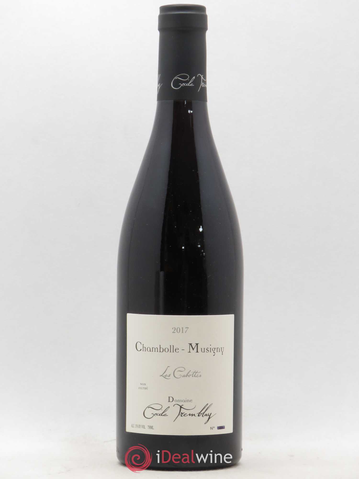 Chambolle-Musigny Les Cabottes Cécile Tremblay 2017 - Lot de 1 bouteille - 0
