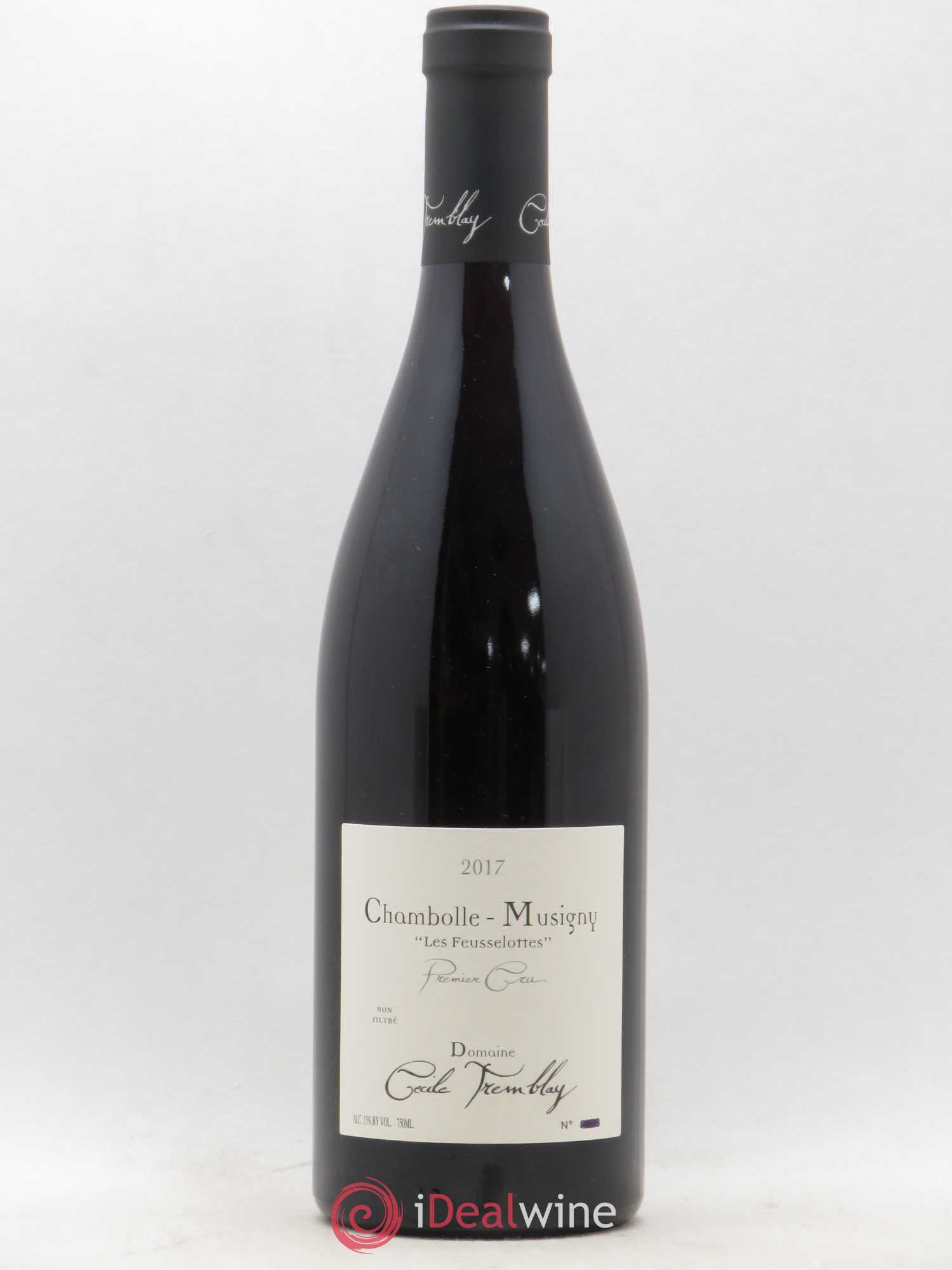 Chambolle-Musigny 1er Cru Les Feusselottes Cécile Tremblay 2017 - Lot de 1 bouteille - 0