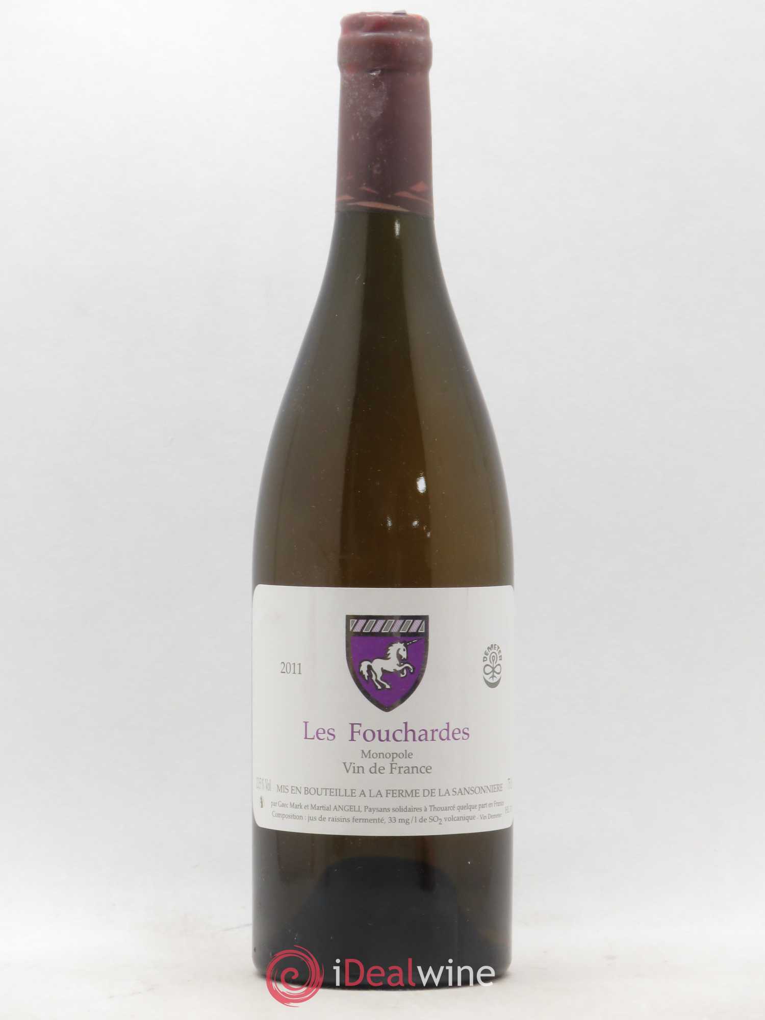 Vin de France Les Fouchardes Mark Angeli (Domaine) - Ferme de la Sansonnière 2011 - Lot de 1 bouteille - 0