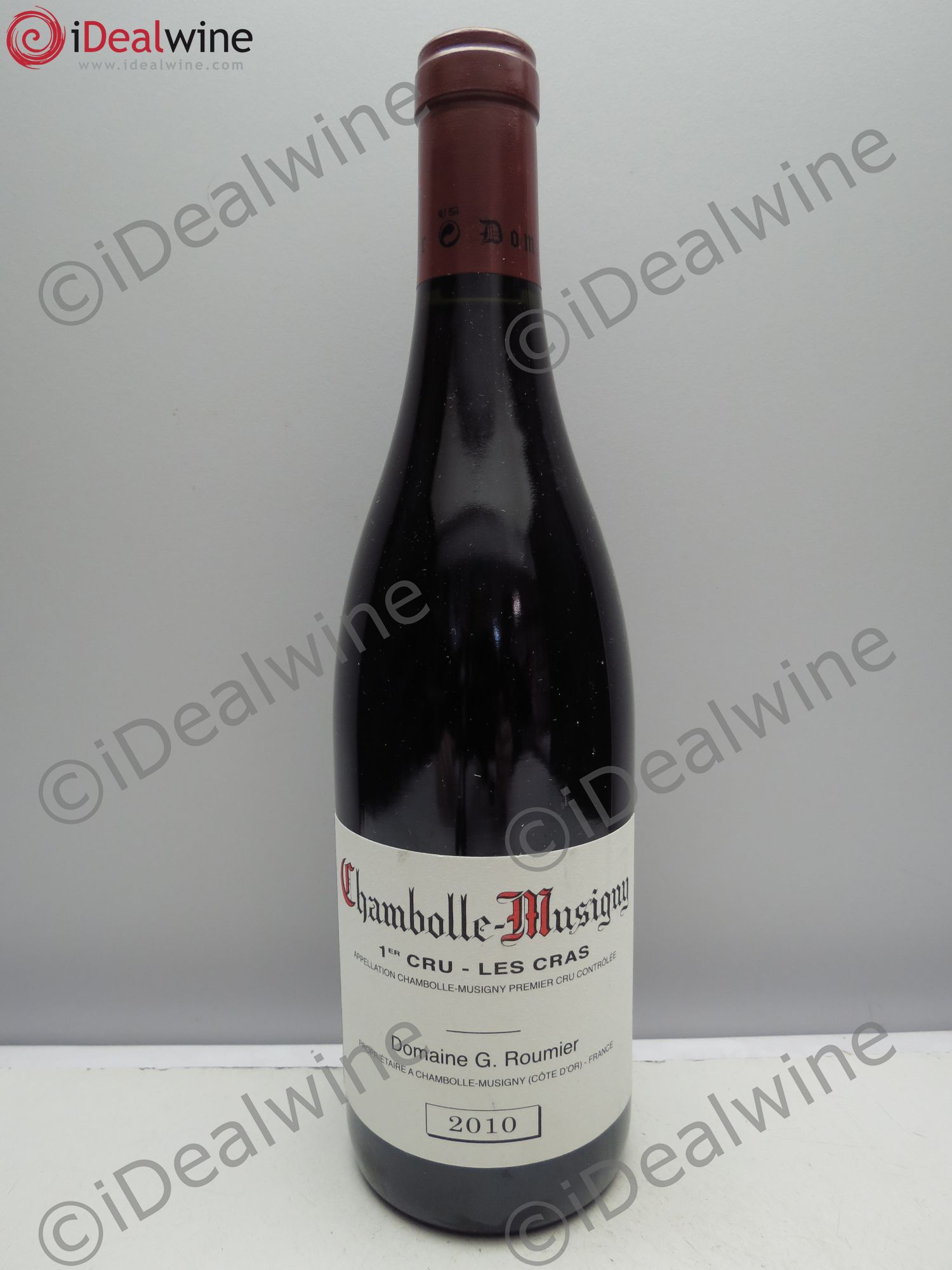 Chambolle-Musigny 1er Cru Les Cras Georges Roumier (Domaine) 2010 - Lot de 1 bouteille - 0