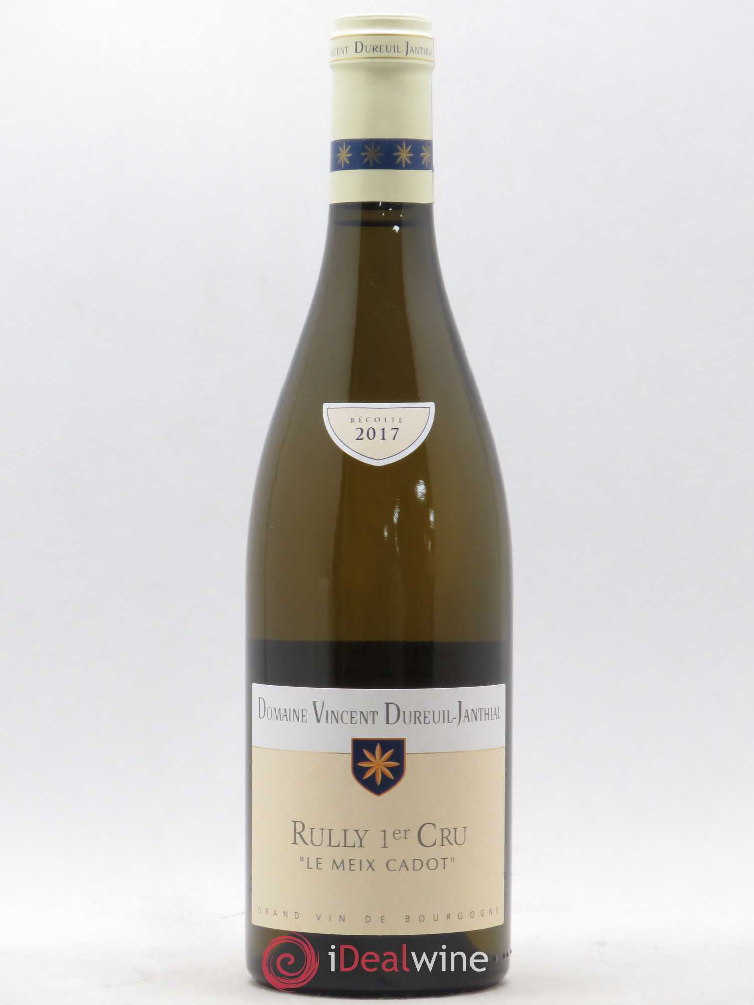 Rully 1er Cru Le Meix Cadot Vincent Dureuil-Janthial 2017 - Posten von 1 Flasche - 0