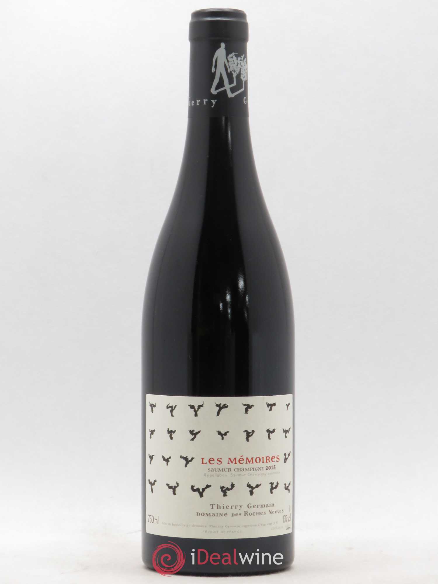 Saumur-Champigny Les Mémoires Domaine des Roches Neuves - Thierry Germain 2015 - Lot de 1 bouteille - 0