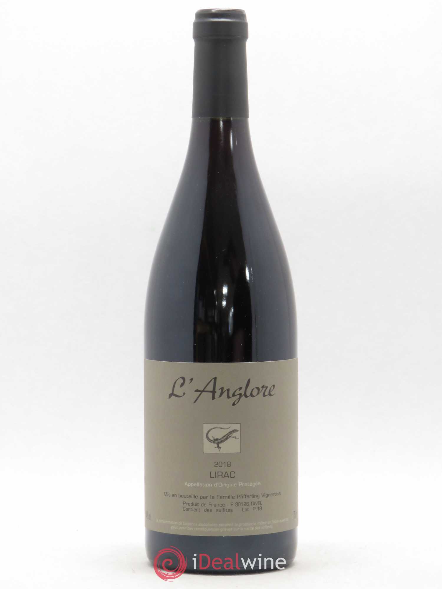 Lirac L'Anglore 2018 - Lot de 1 bouteille - 0
