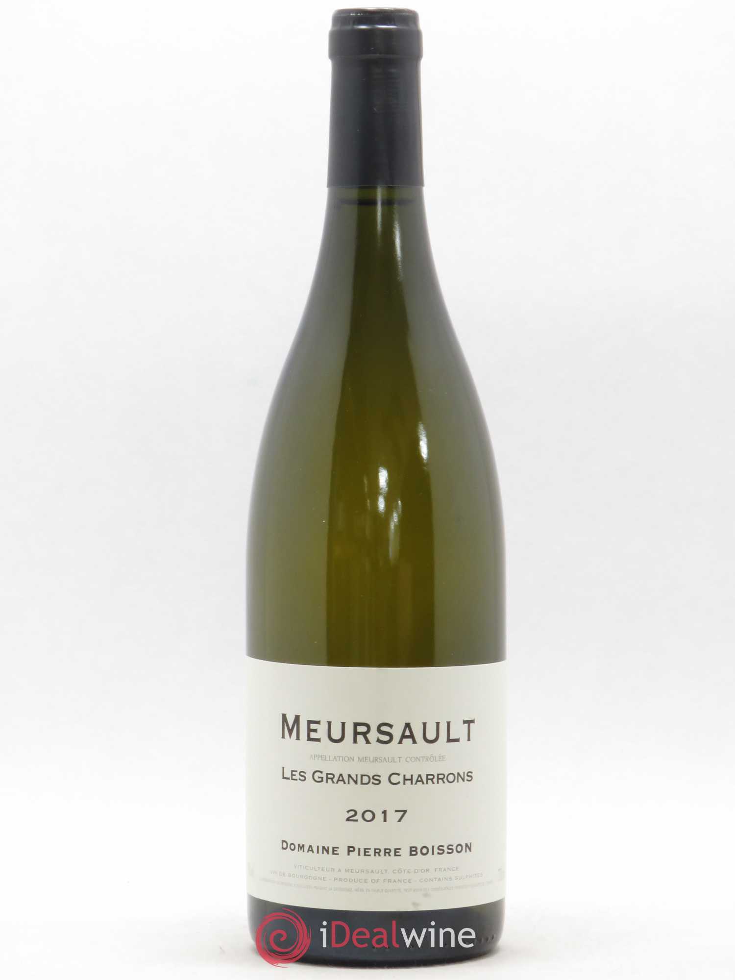 Meursault Les Grands Charrons Pierre Boisson (Domaine) 2017 - Lot de 1 bouteille - 0