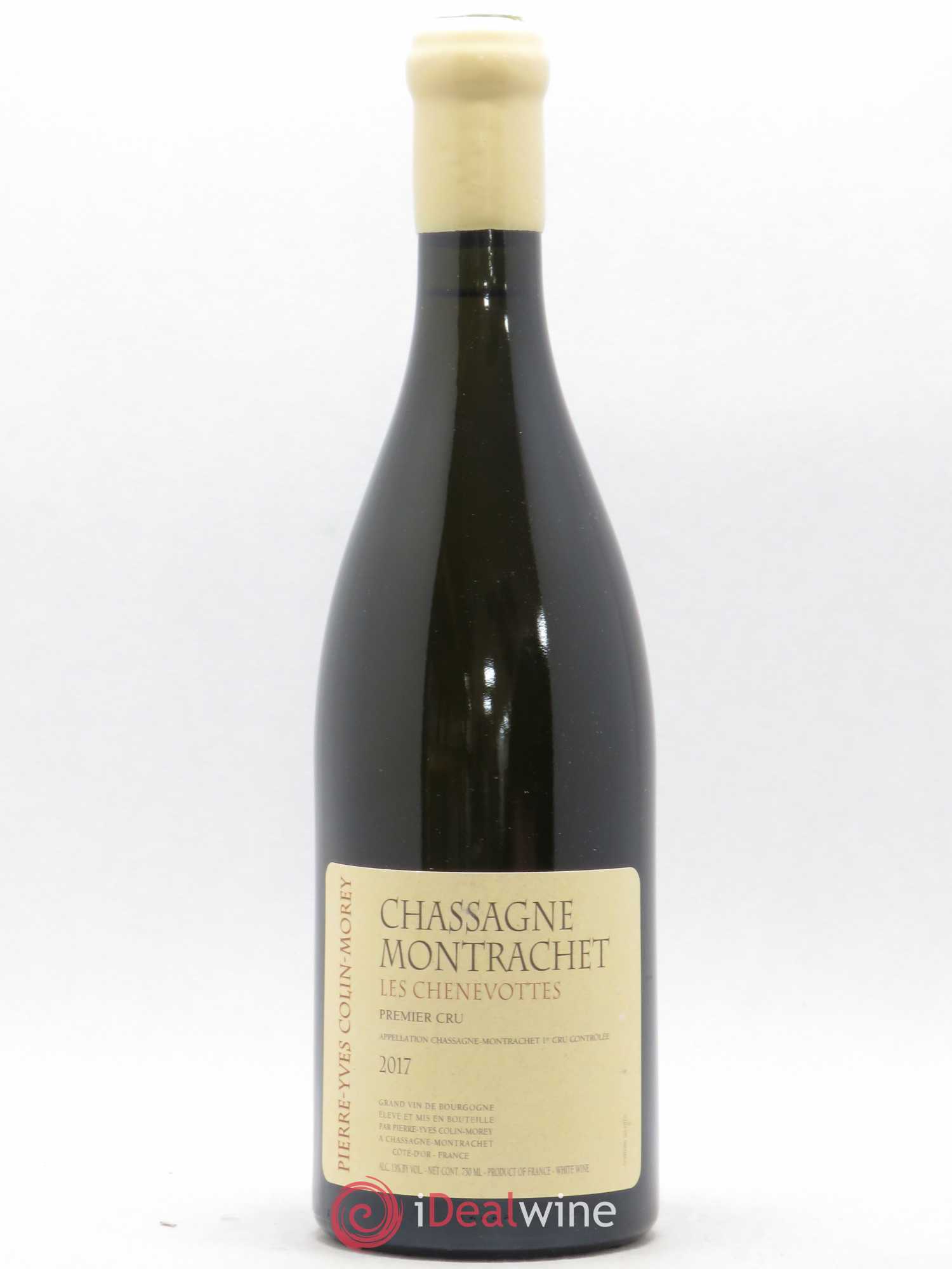 Chassagne-Montrachet 1er Cru Les Chenevottes Pierre-Yves Colin Morey 2017 - Lot de 1 bouteille - 0