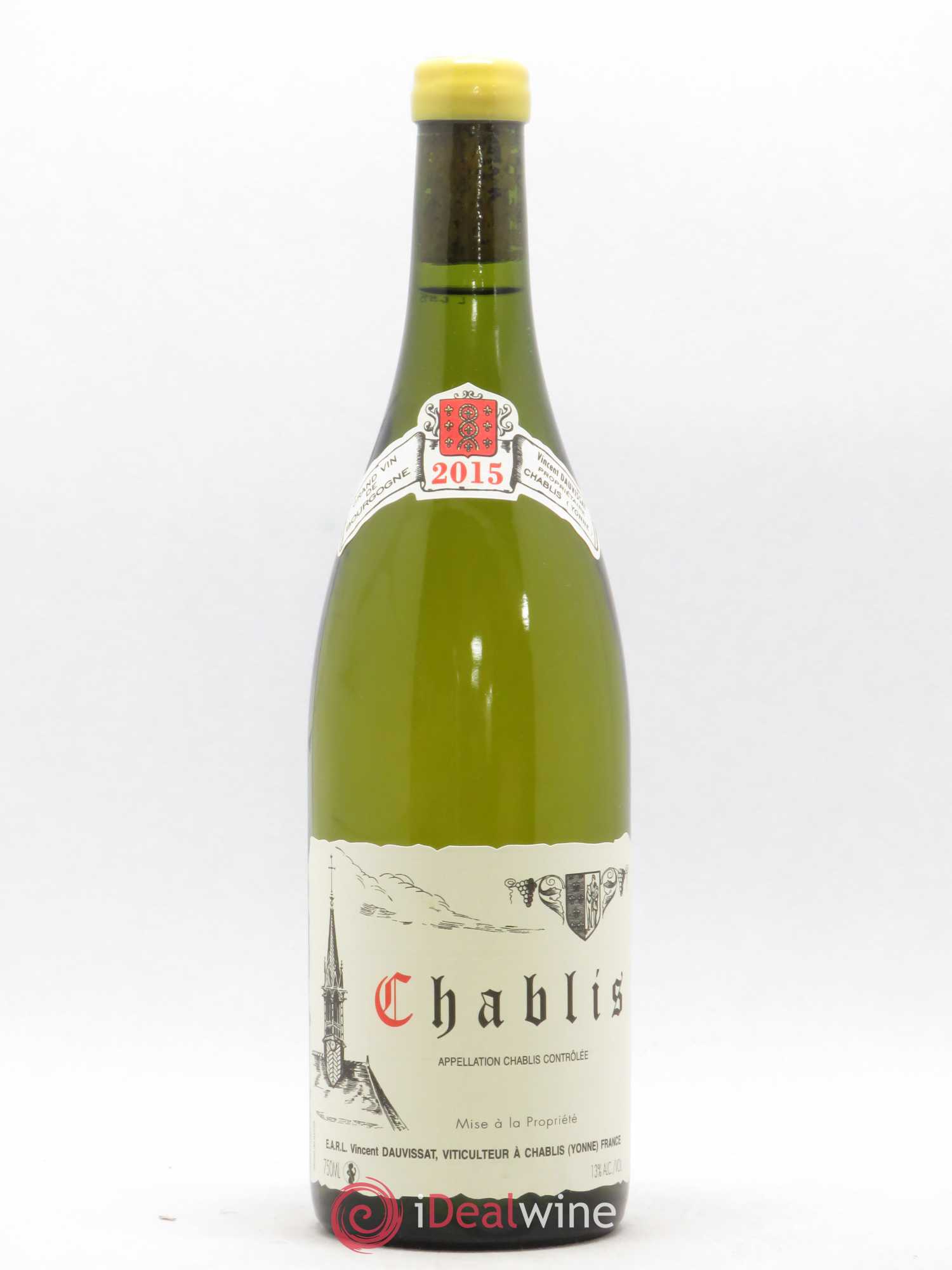 Chablis Vincent Dauvissat (Domaine) 2015 - Lot de 1 bouteille - 0