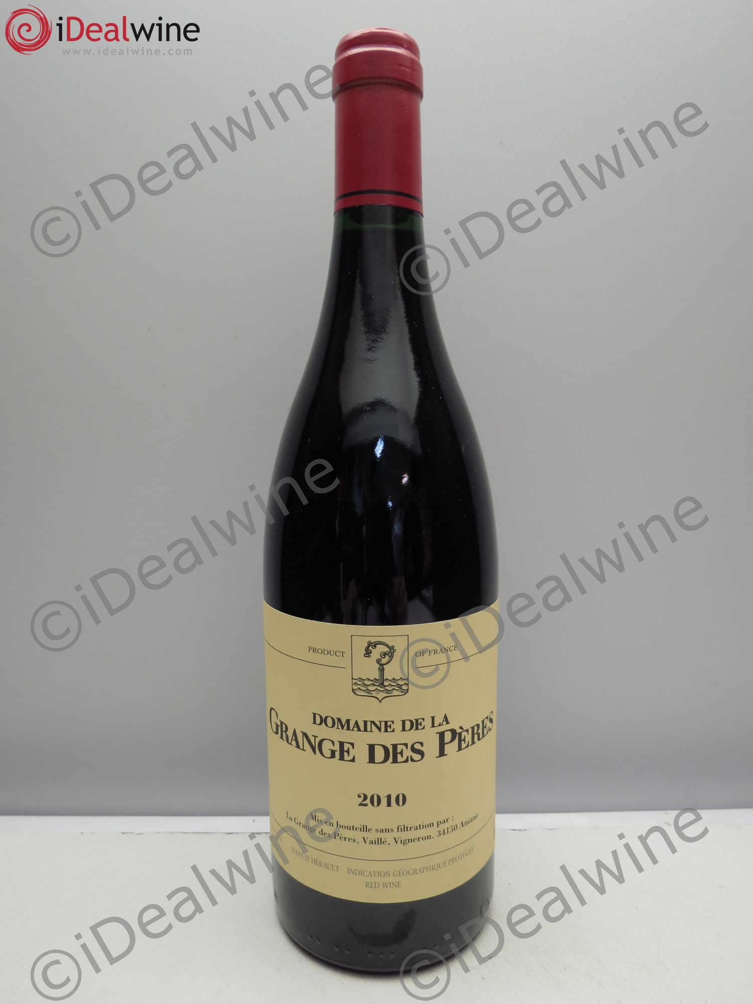 Pays d'Hérault Grange des Pères Laurent Vaillé 2010 - Lot de 1 bouteille - 0