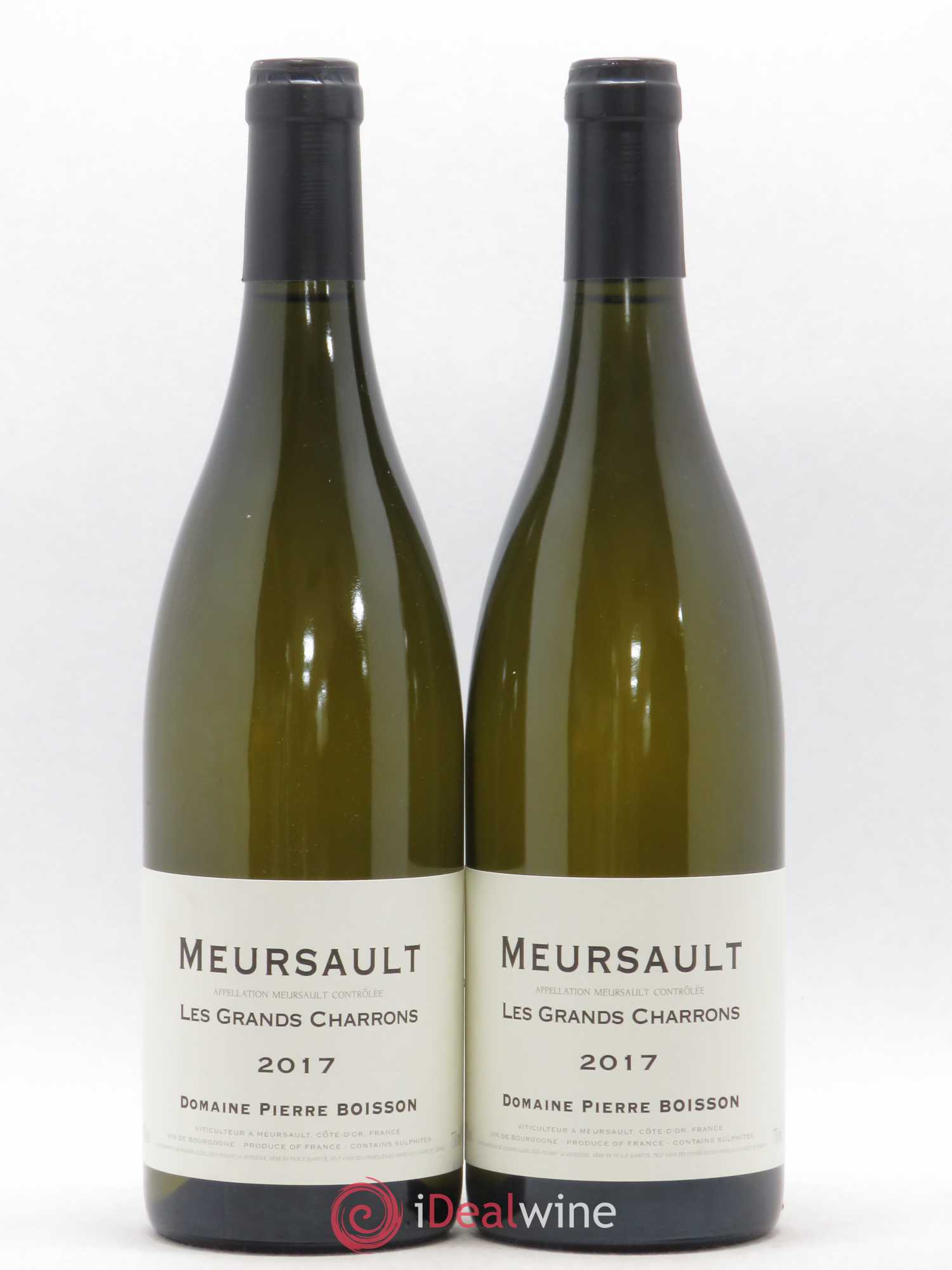 Meursault Les Grands Charrons Pierre Boisson (Domaine) 2017 - Lot de 2 bouteilles - 0