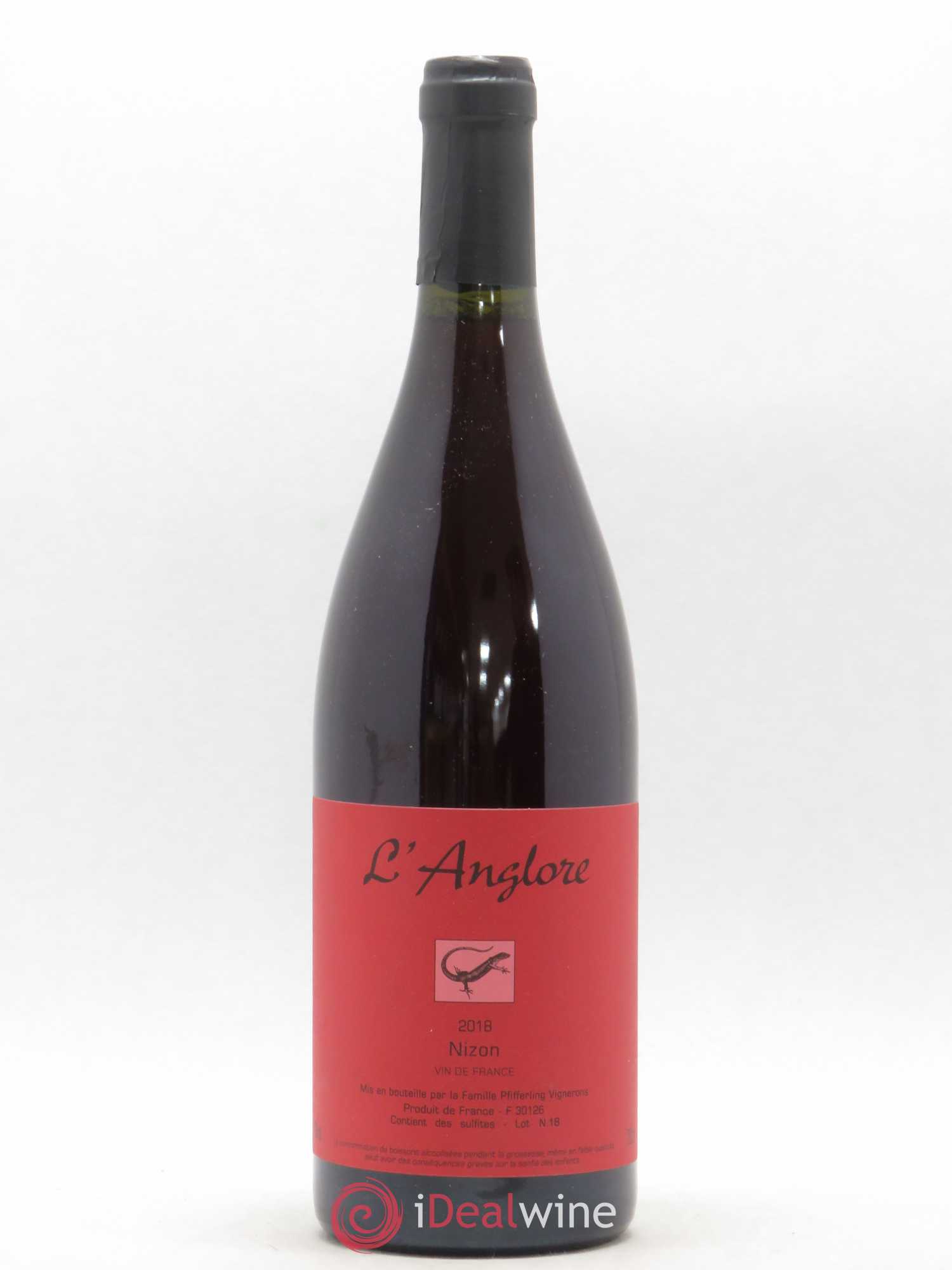 Vin de France Nizon L'Anglore 2018 - Lot de 1 bouteille - 0