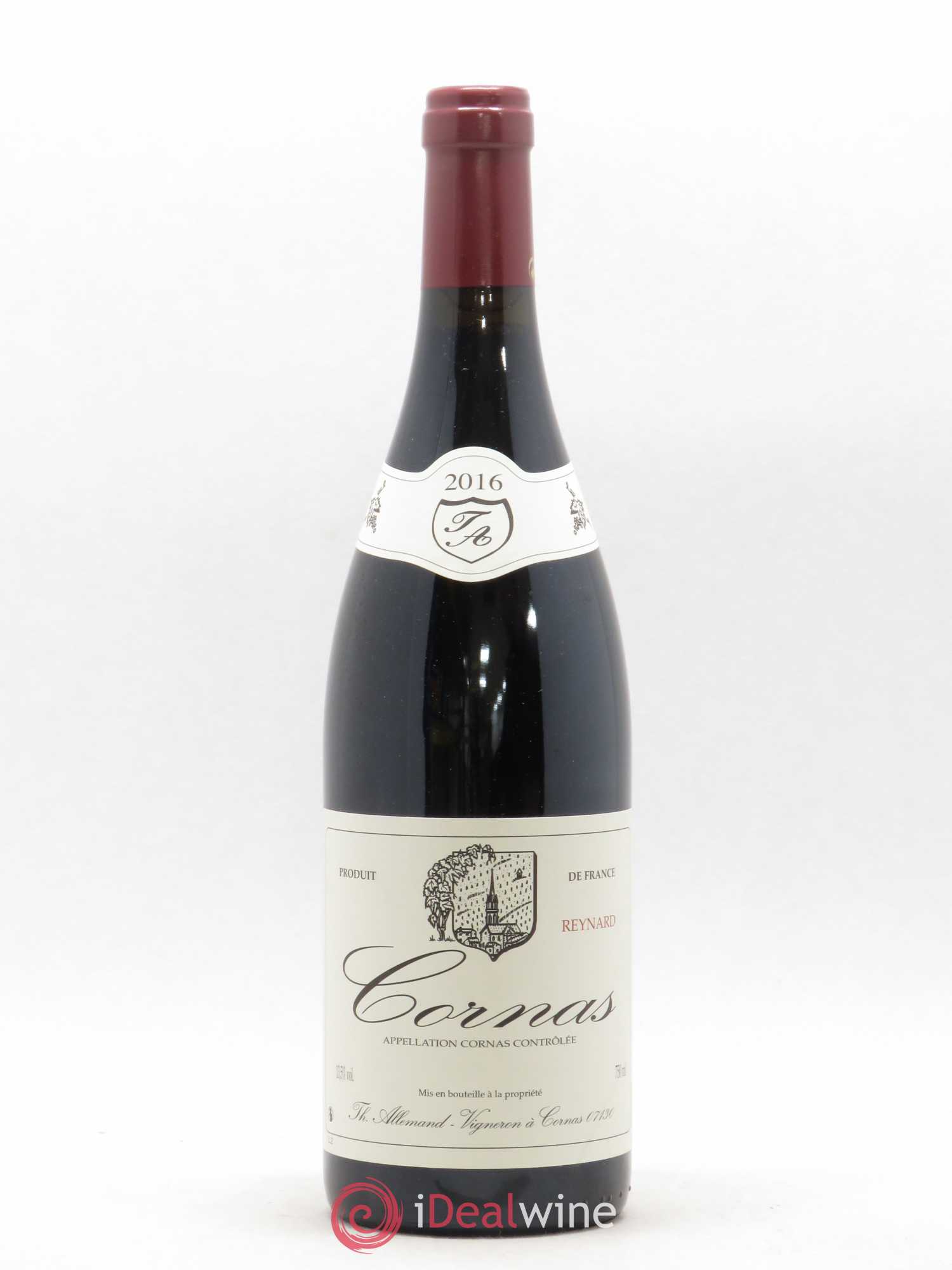 Cornas Reynard Thierry Allemand 2016 - Lot de 1 bouteille - 0