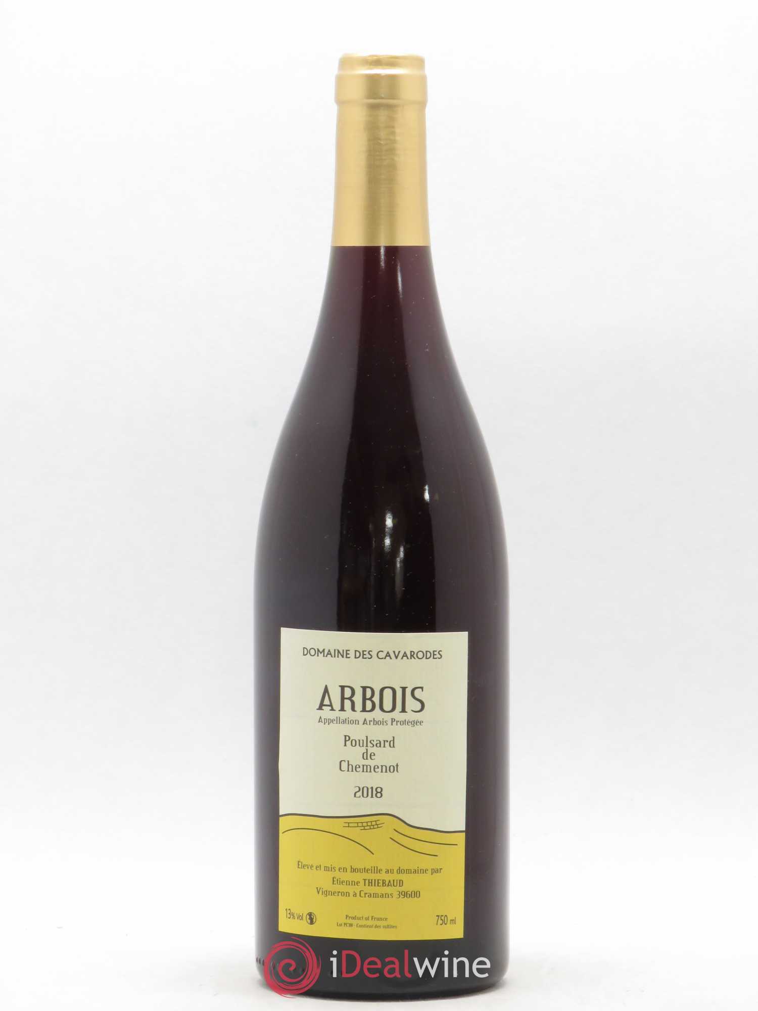 Côtes du Jura Poulsard de Chemenot Domaine des Cavarodes 2018 - Posten von 1 Flasche - 0